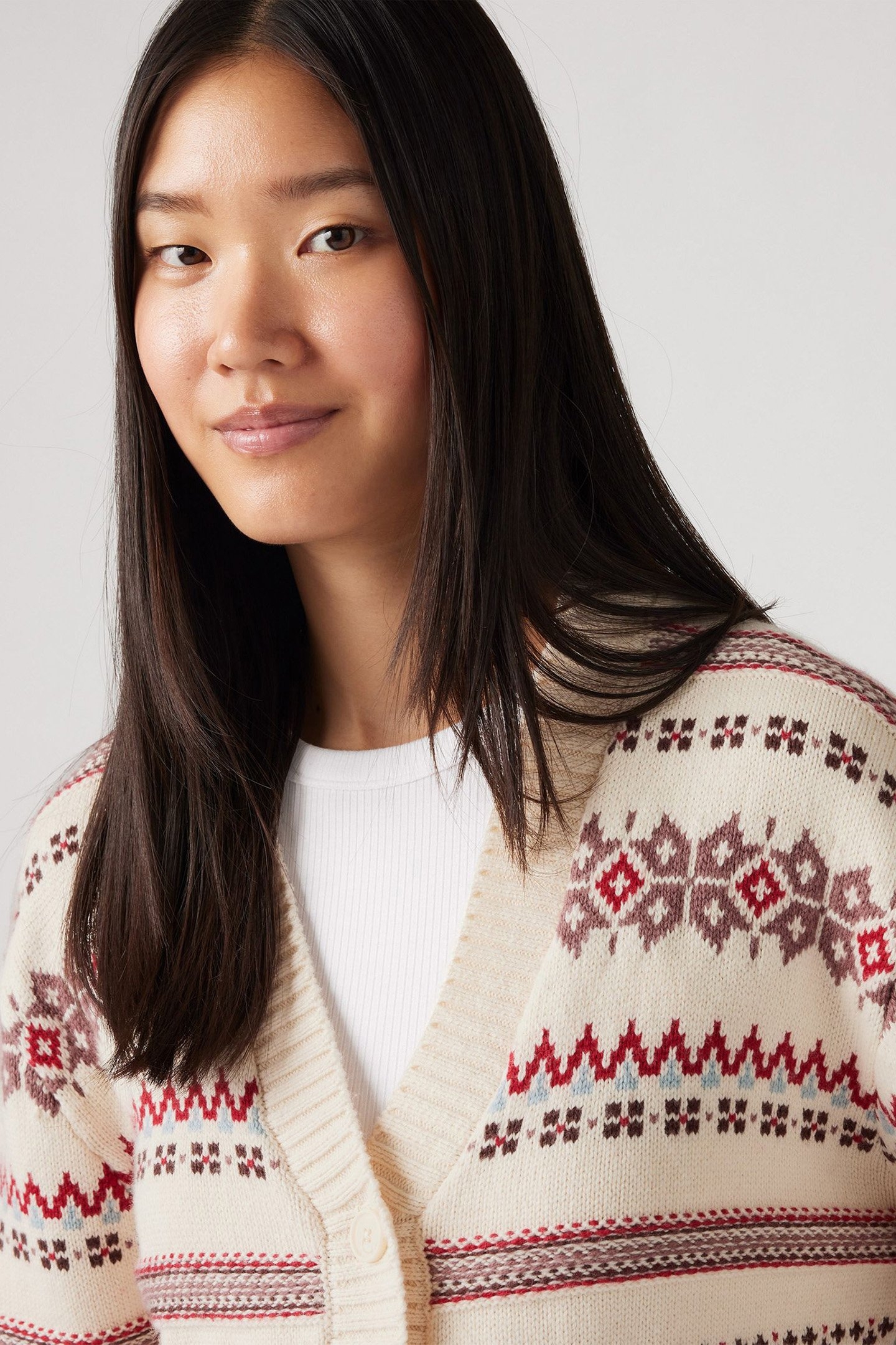 GALA FAIRISLE CARDIGAN HAYLEY FAIR ISLE 5