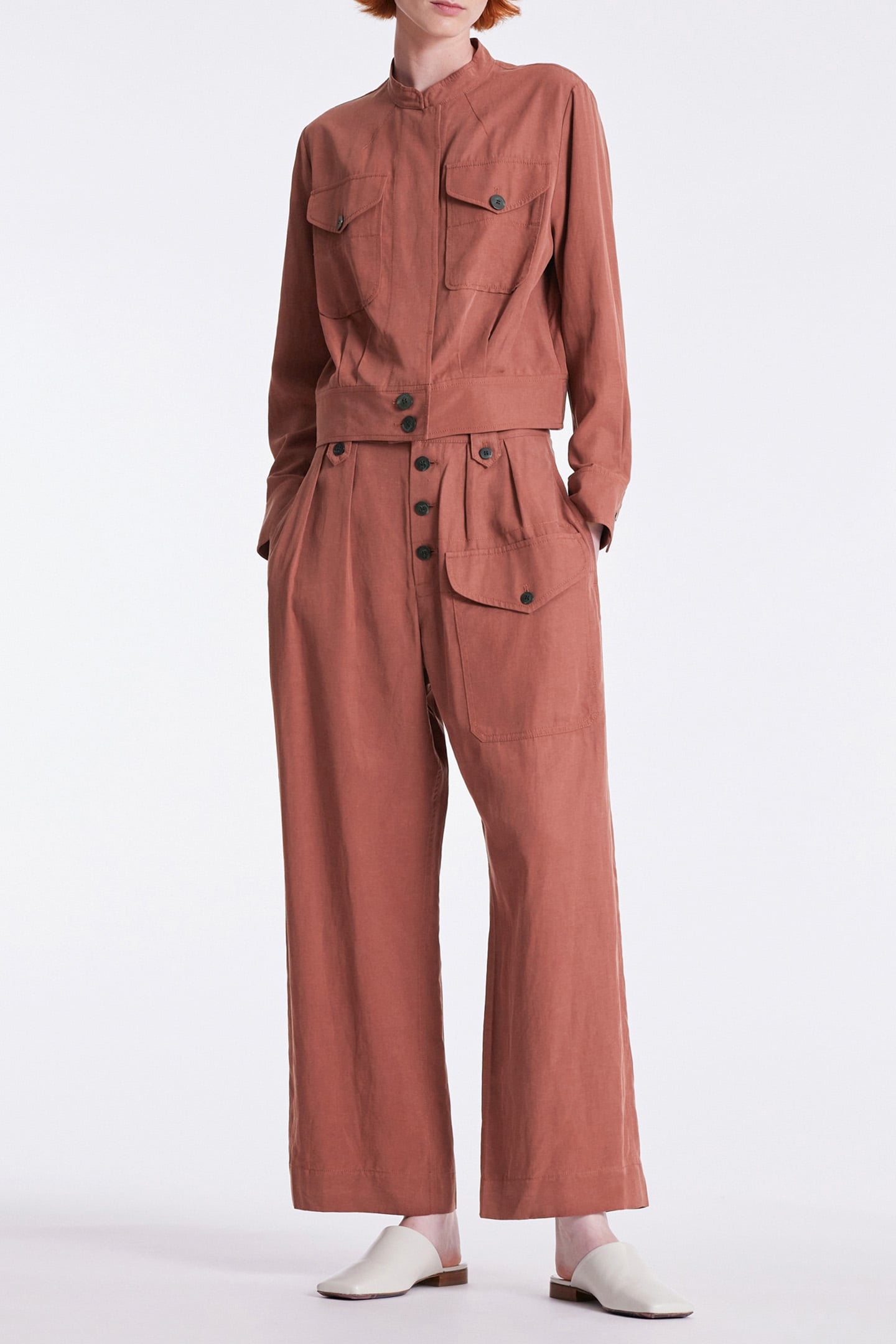 WOMENS TROUSER MAUVE 3