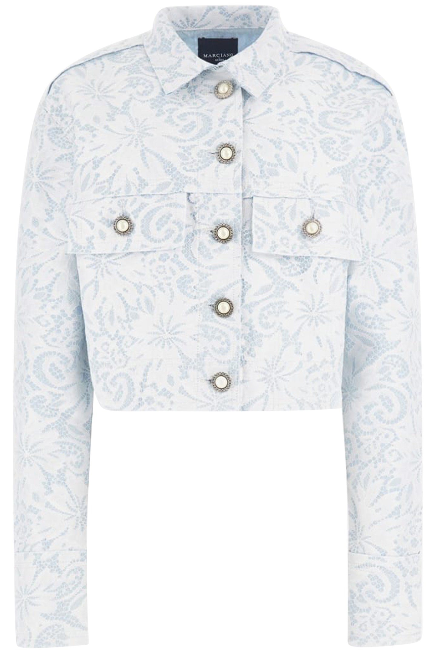 GLAM ROMANTICA JACKE LIGHT WASH DENIM LAC 4