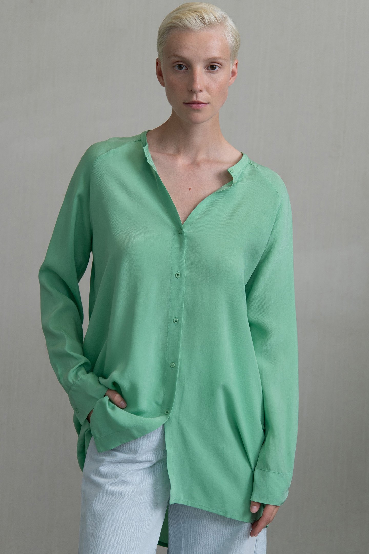 SOTTIR D BLOUSE MINT 1