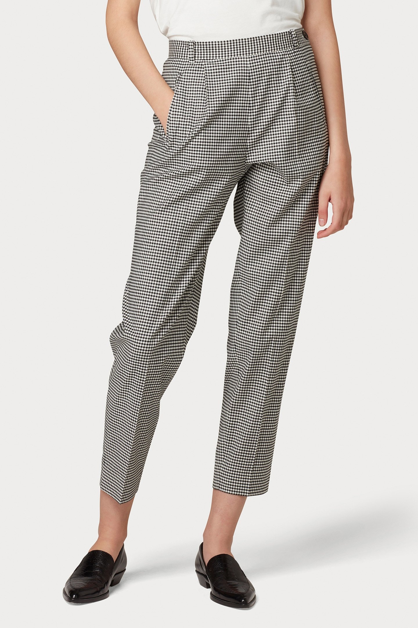 WOMENS TROUSERS OFF WHITE 1