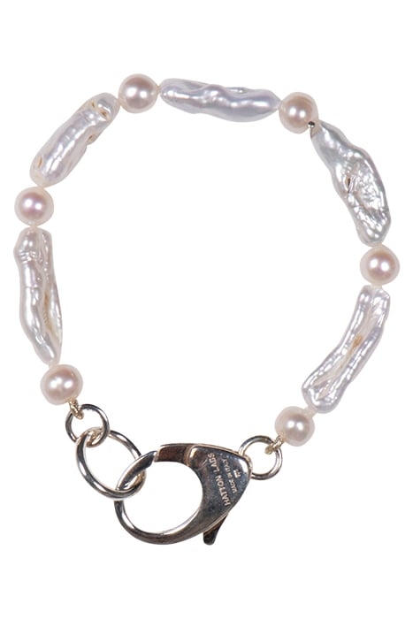 HATTON LABS – GNOCCHI PEARL BRACELET SILVER 1