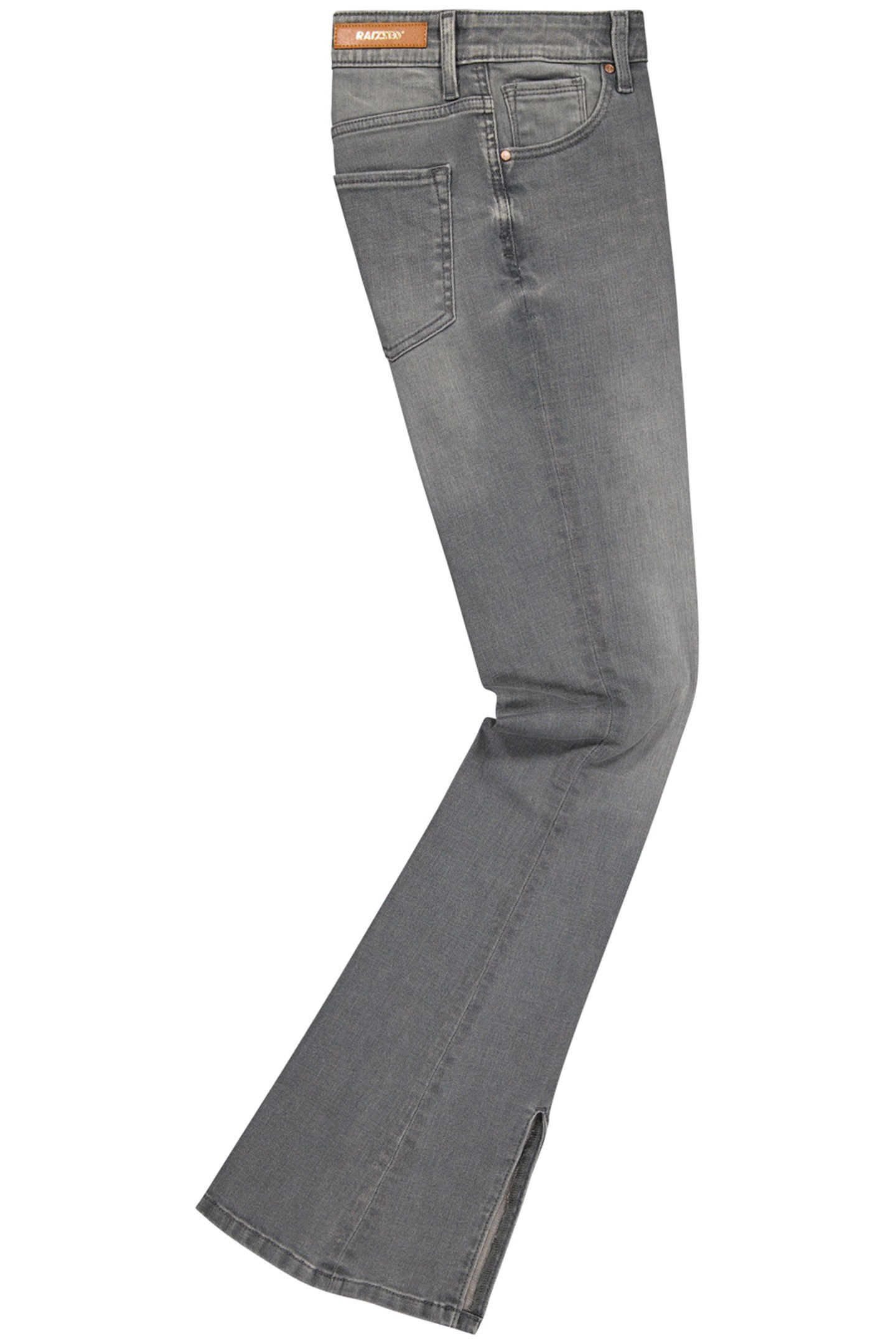 SUNRISE SPLIT JEANS MID GREY STONE 3