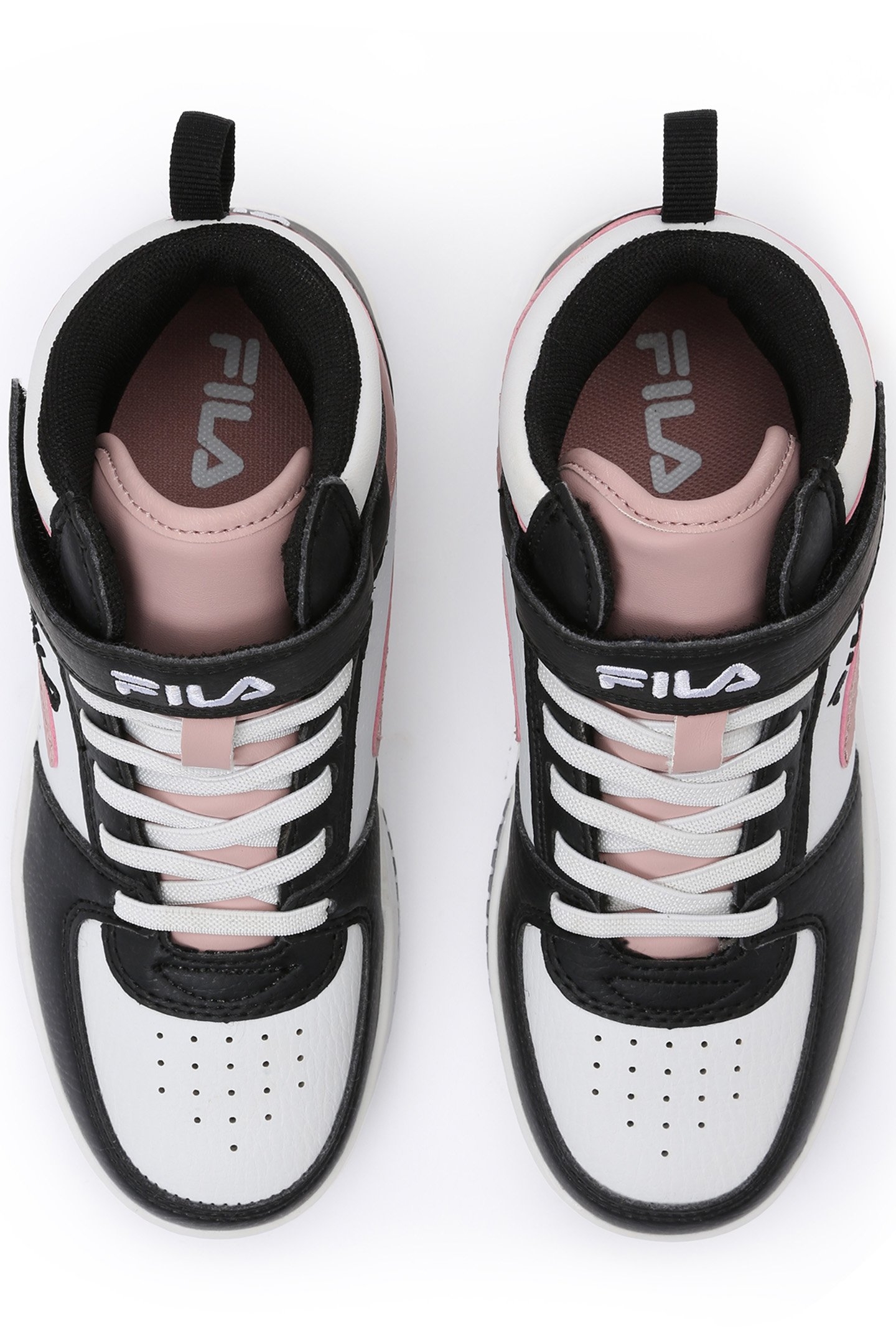 LEVANTO MID KIDS UNISEX WHITE-BLACK-PALE MAUVE 3