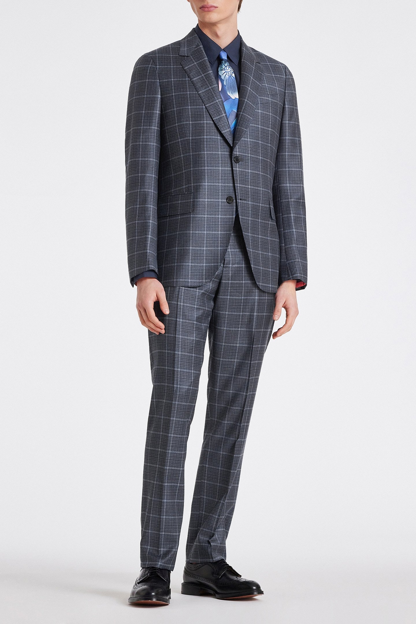 MENS 2 BUTTON SUIT NAVY 1