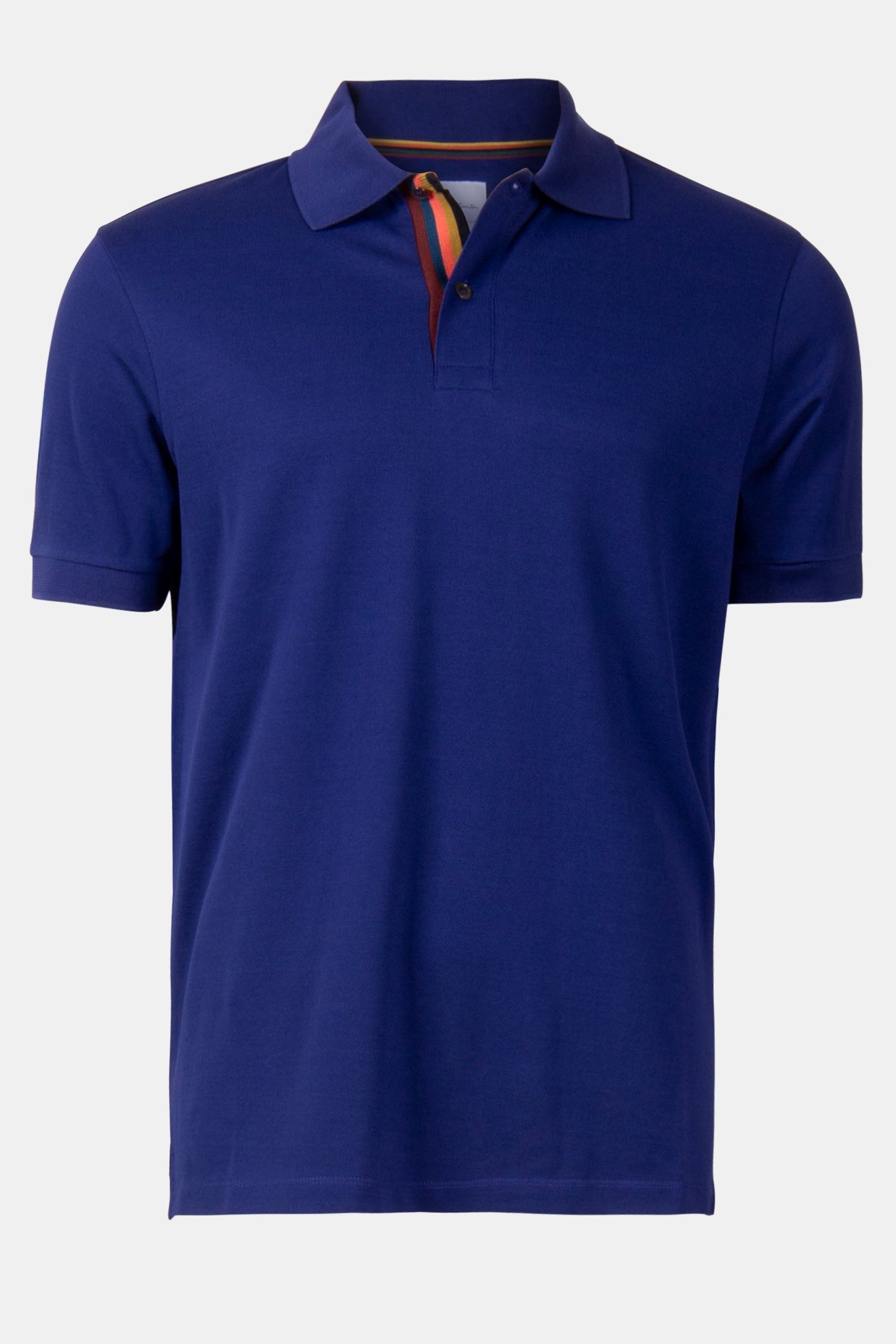 POLO SHIRT STR PLACKET INDIGO 3