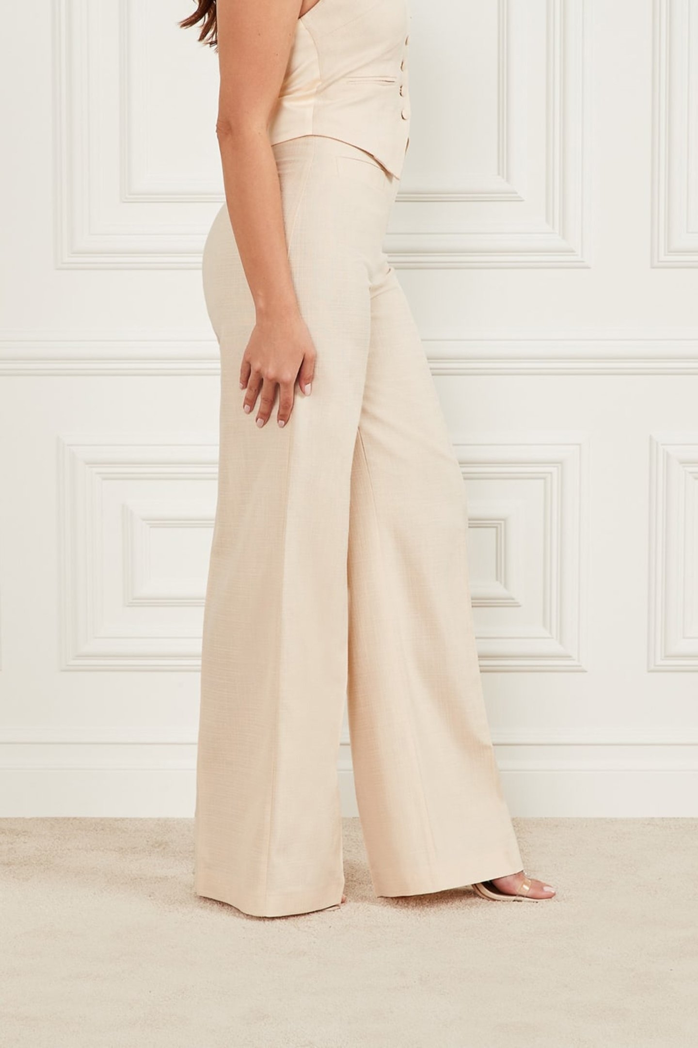 DANIELLE PANT EGGSHELL ECRU 5