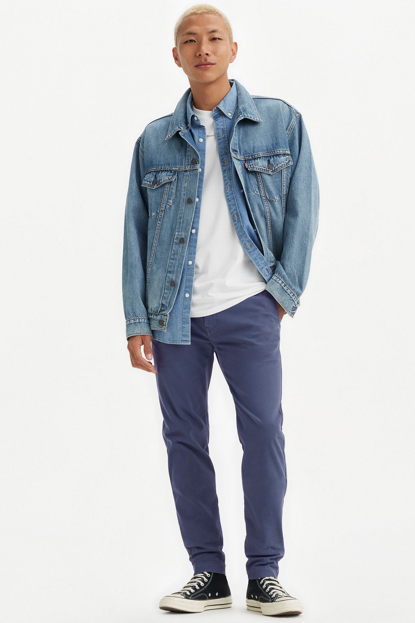 XX CHINO SLIM II CROWN BLUE SHADY 6