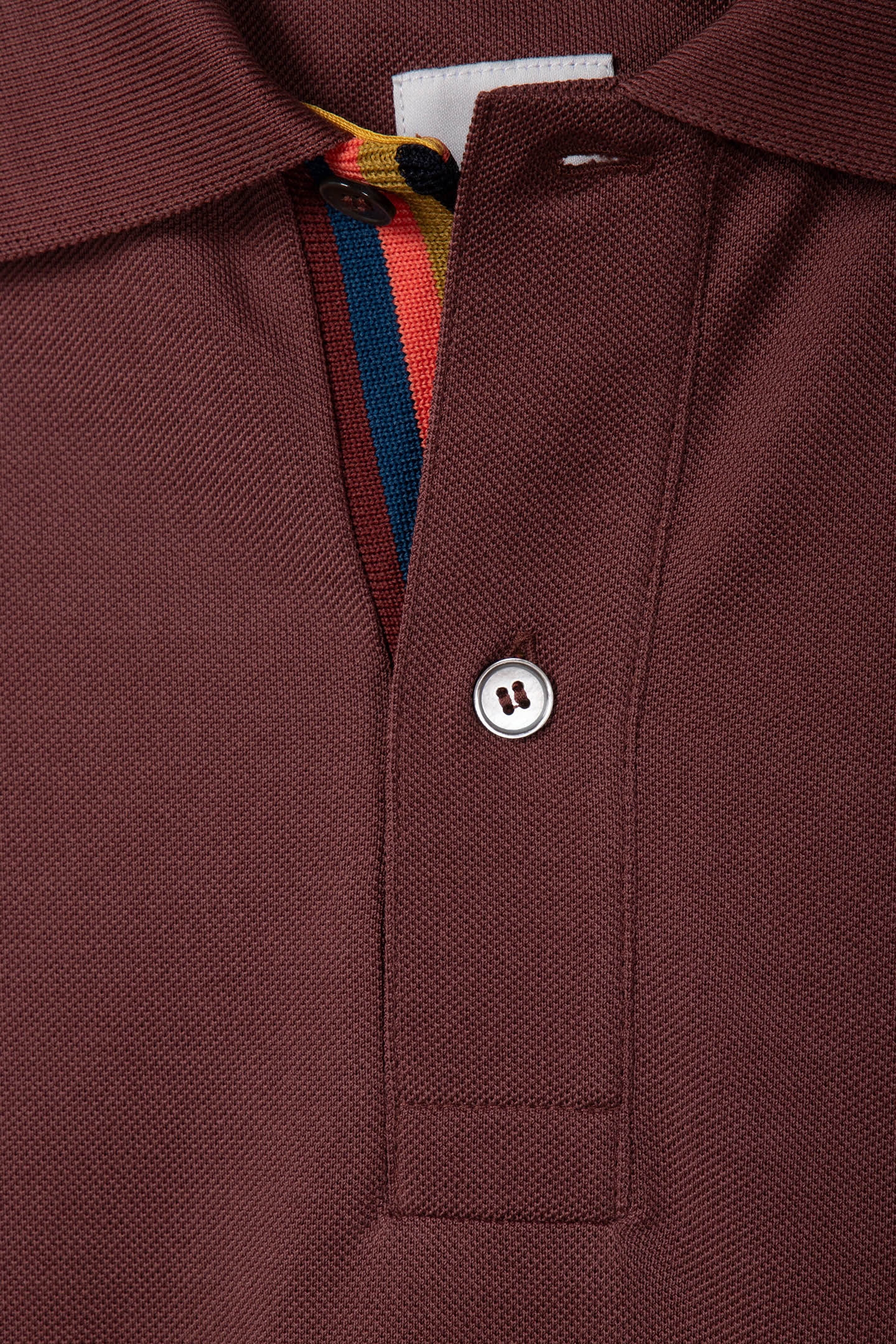 POLO SHIRT STR PLACKET HAZELNUT 4