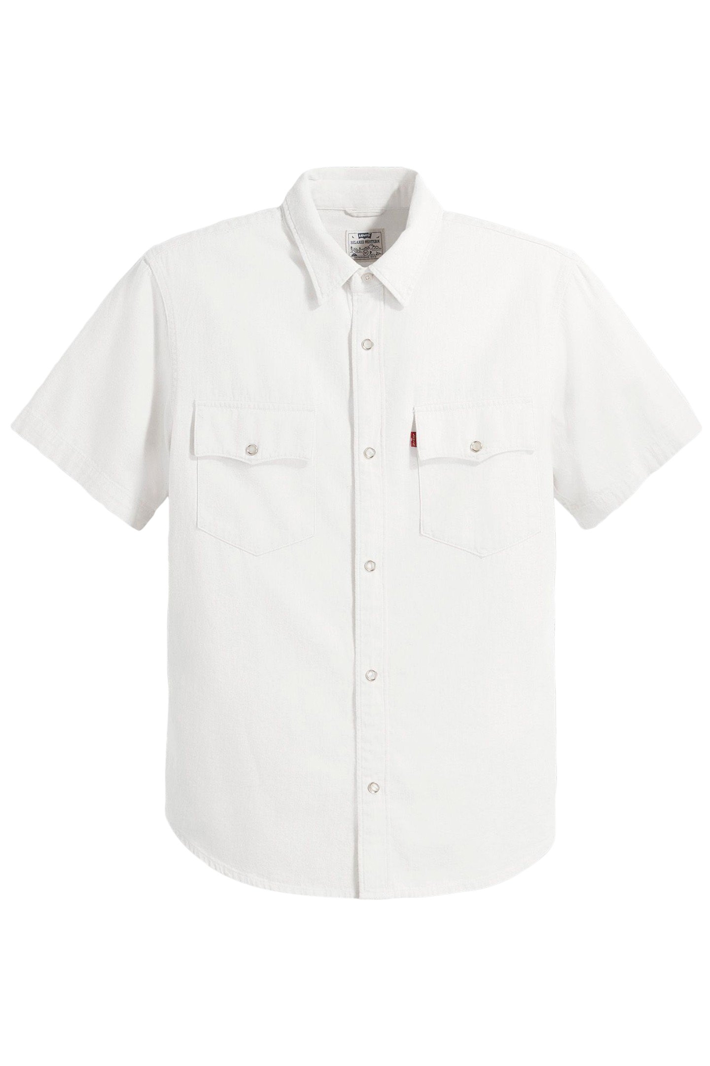 SS RELAXED FIT WESTERN NEWMAN ECRU 3