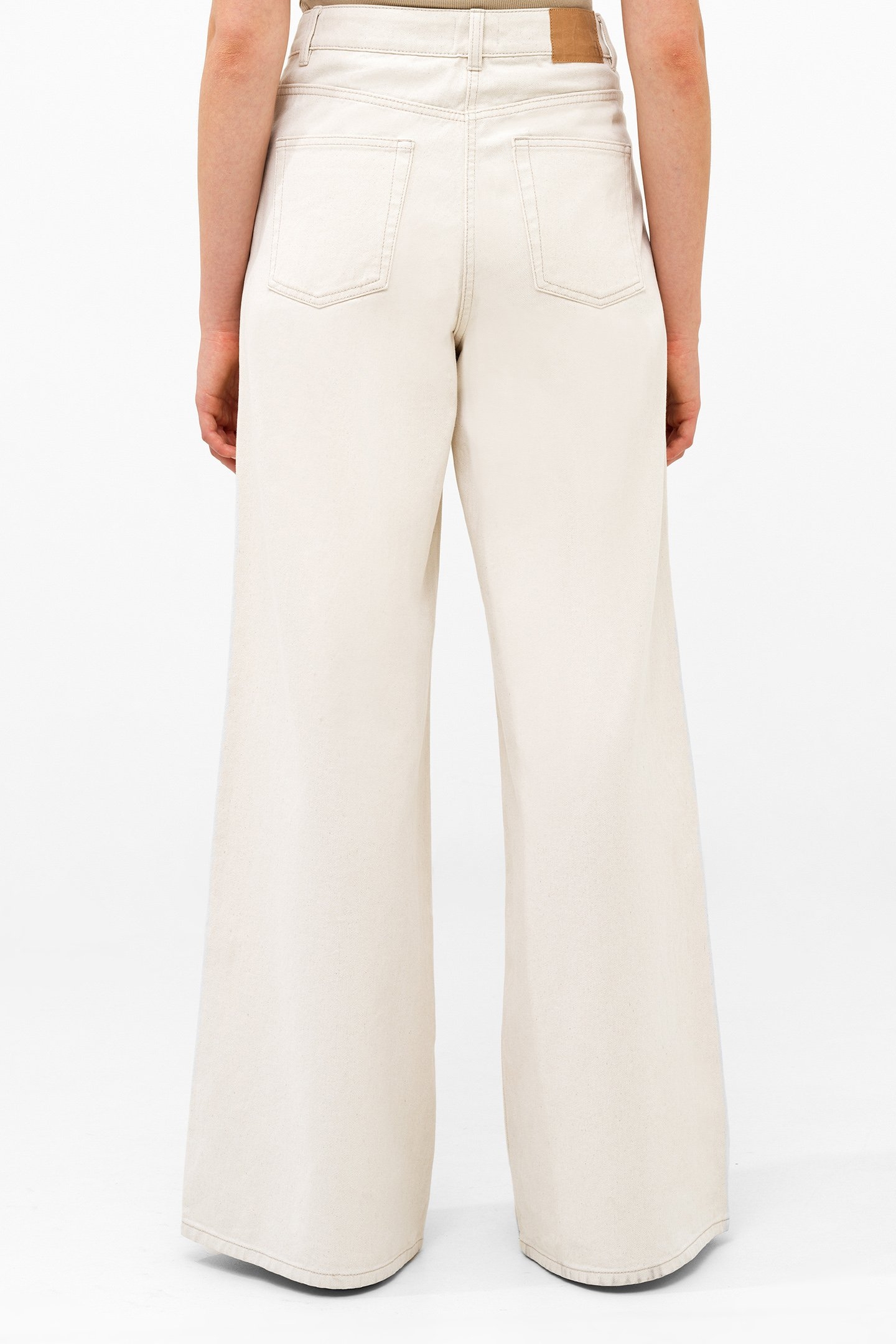 DENVER DENIM RELAXED WIDE LEG ECRU 2