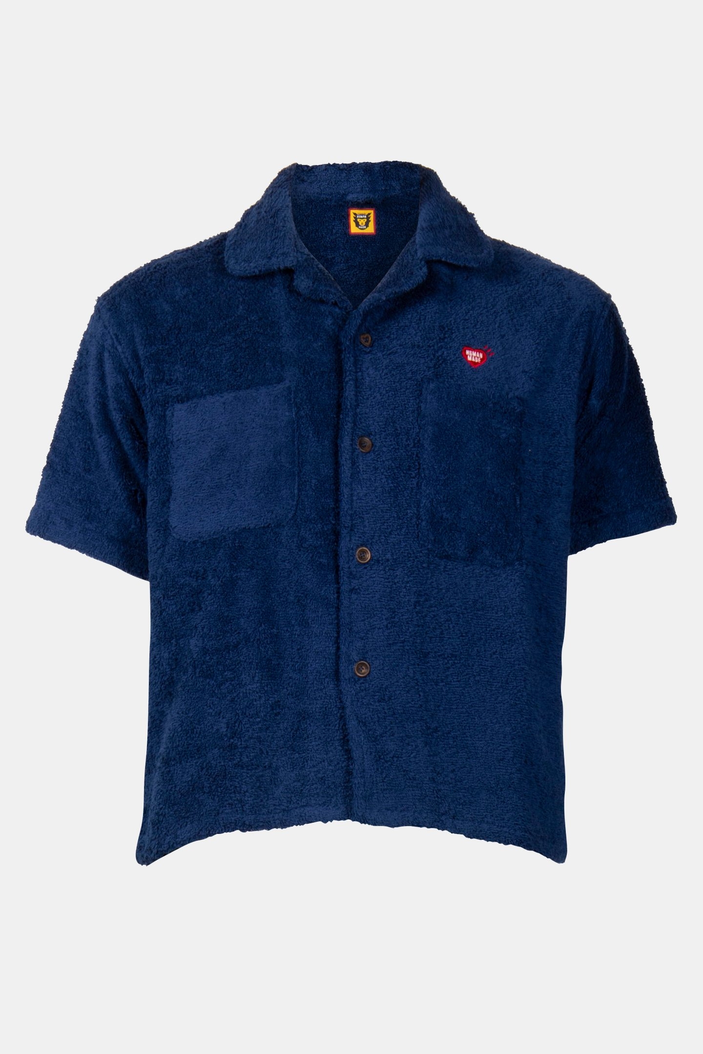 HUMAN MADE – PILE ALOHA SHIRT BLUE 3