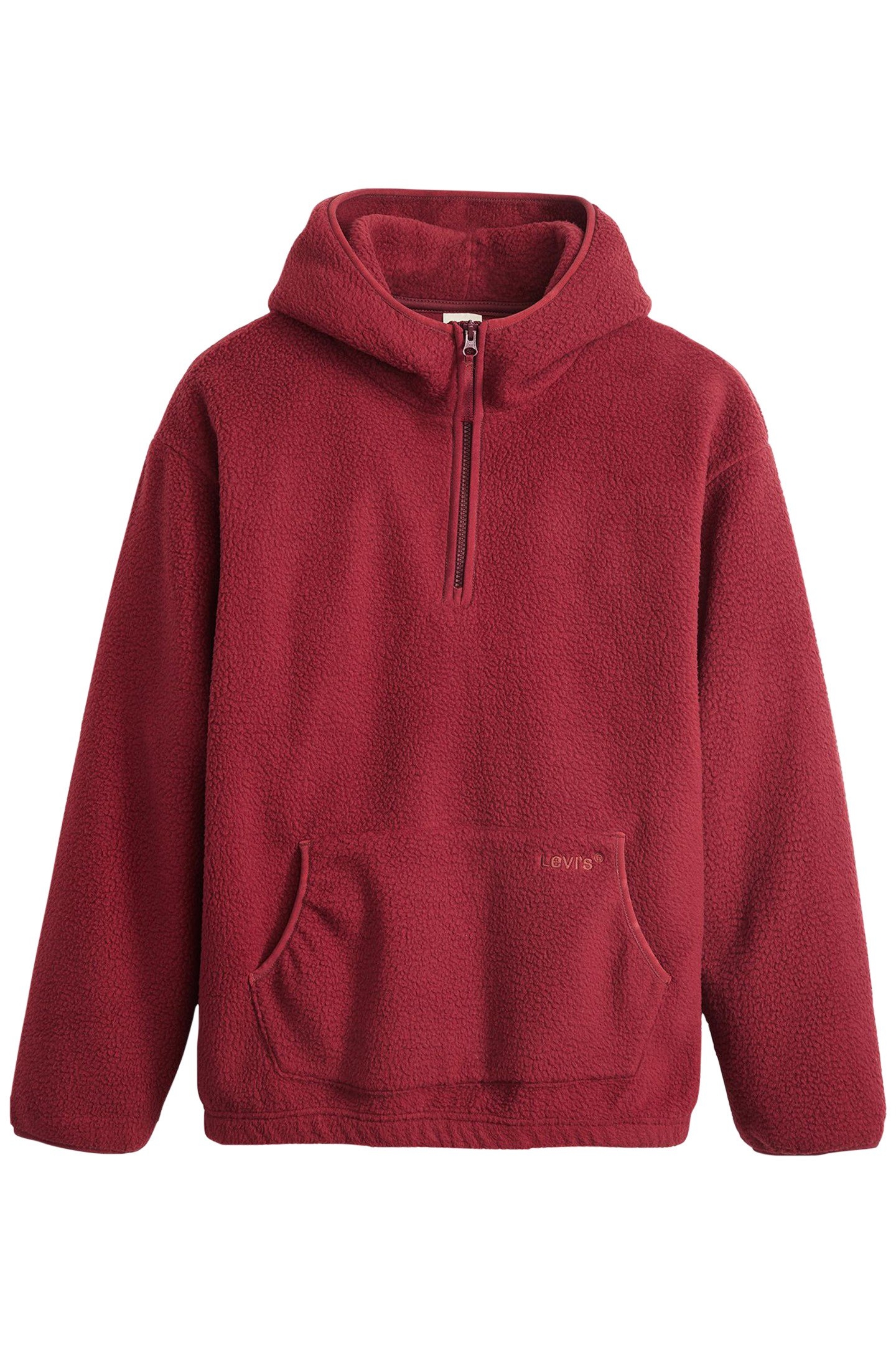 HOODED SHERPA PULLOVER CHOCOLATE TRUFFLE 3