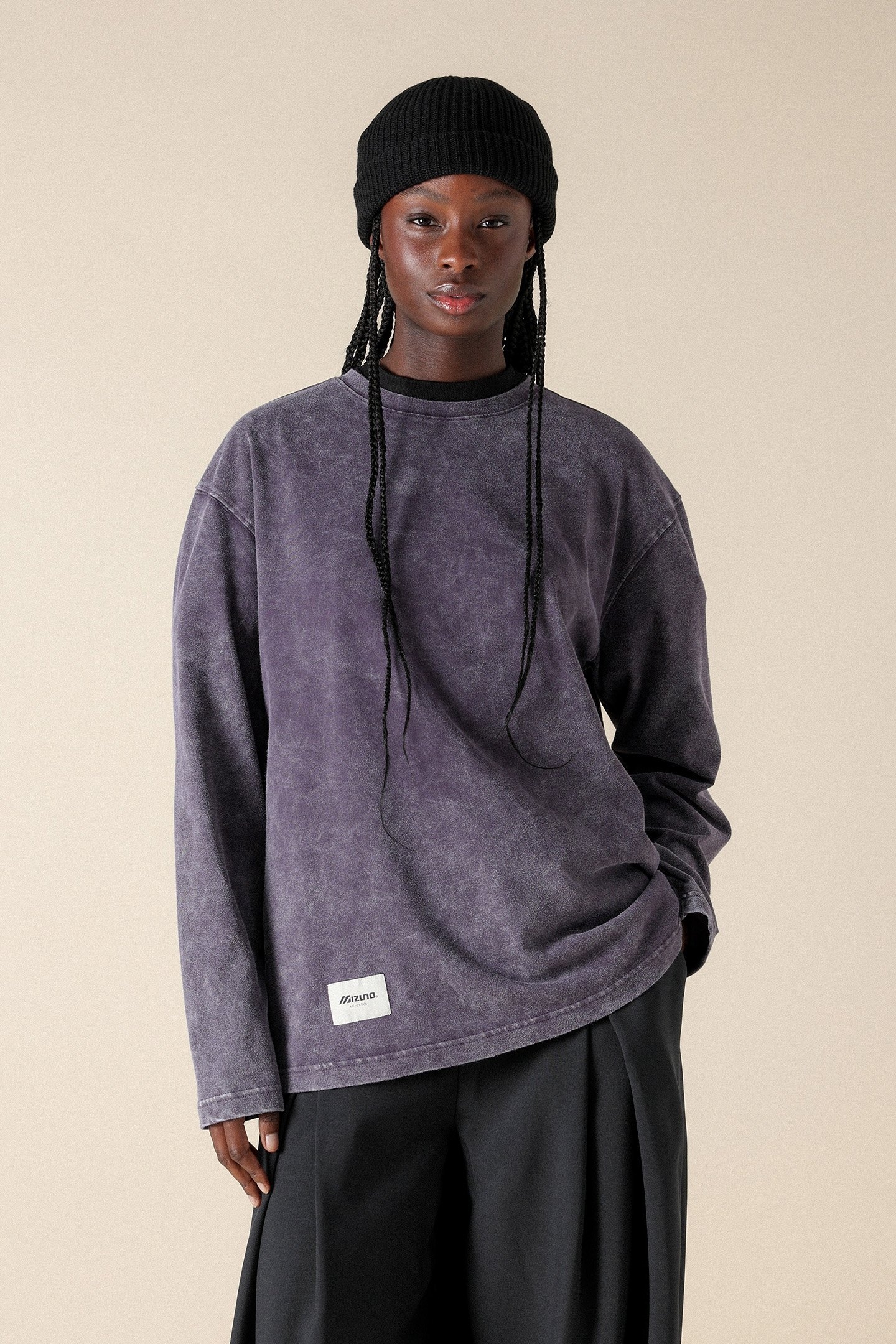 UNISEX SL LONG SLEEVE T-SHIRT PURPLE 3