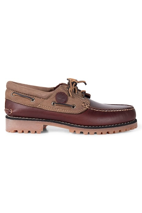 TIMBERLAND AUTHENTIC BOAT SHOE BURGUNDY FULL GRAIN 1