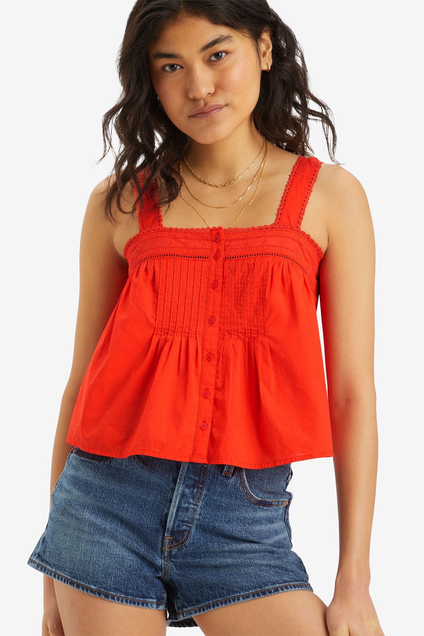 CICI TANK POPPY RED 5
