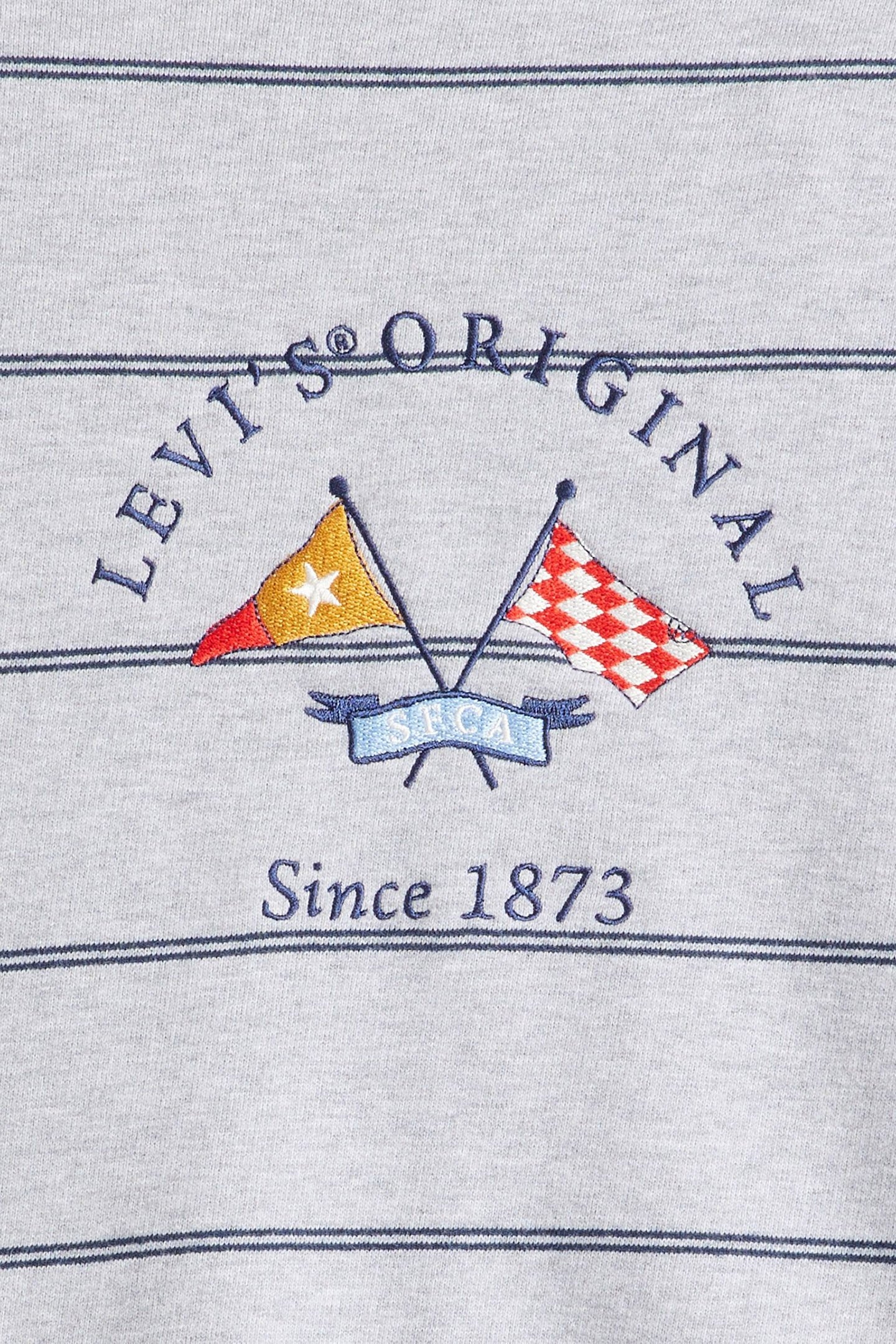 GR HERITAGE STRIPE CREW CREW REGATTA FLA 6