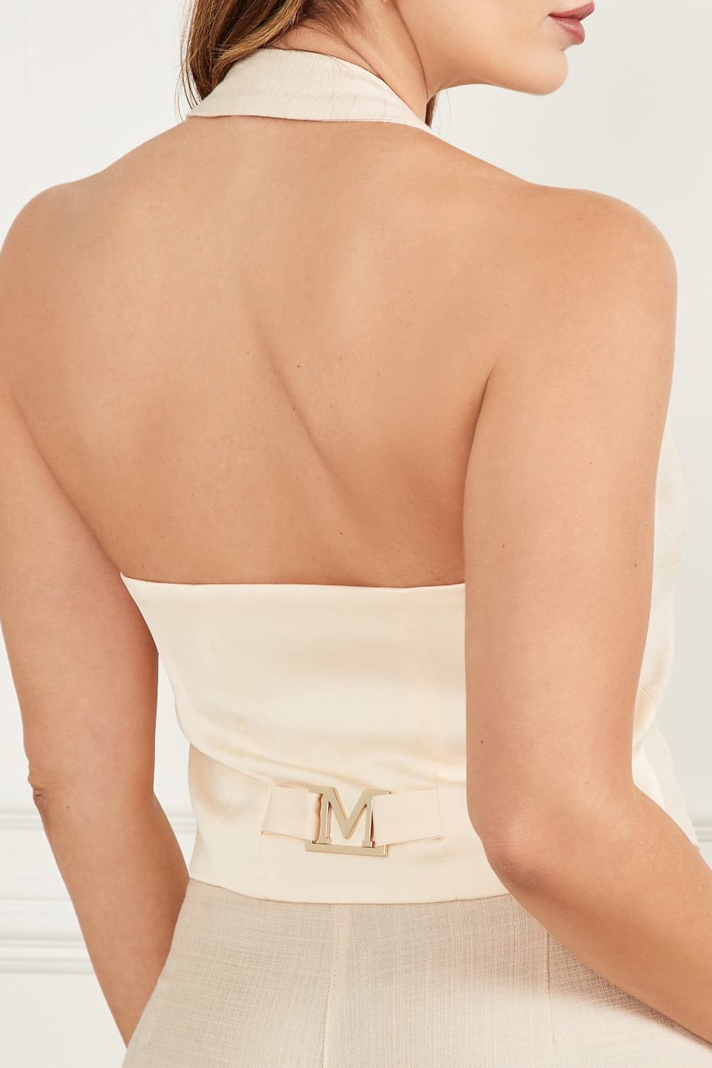 DANIELLE VEST EGGSHELL ECRU 4