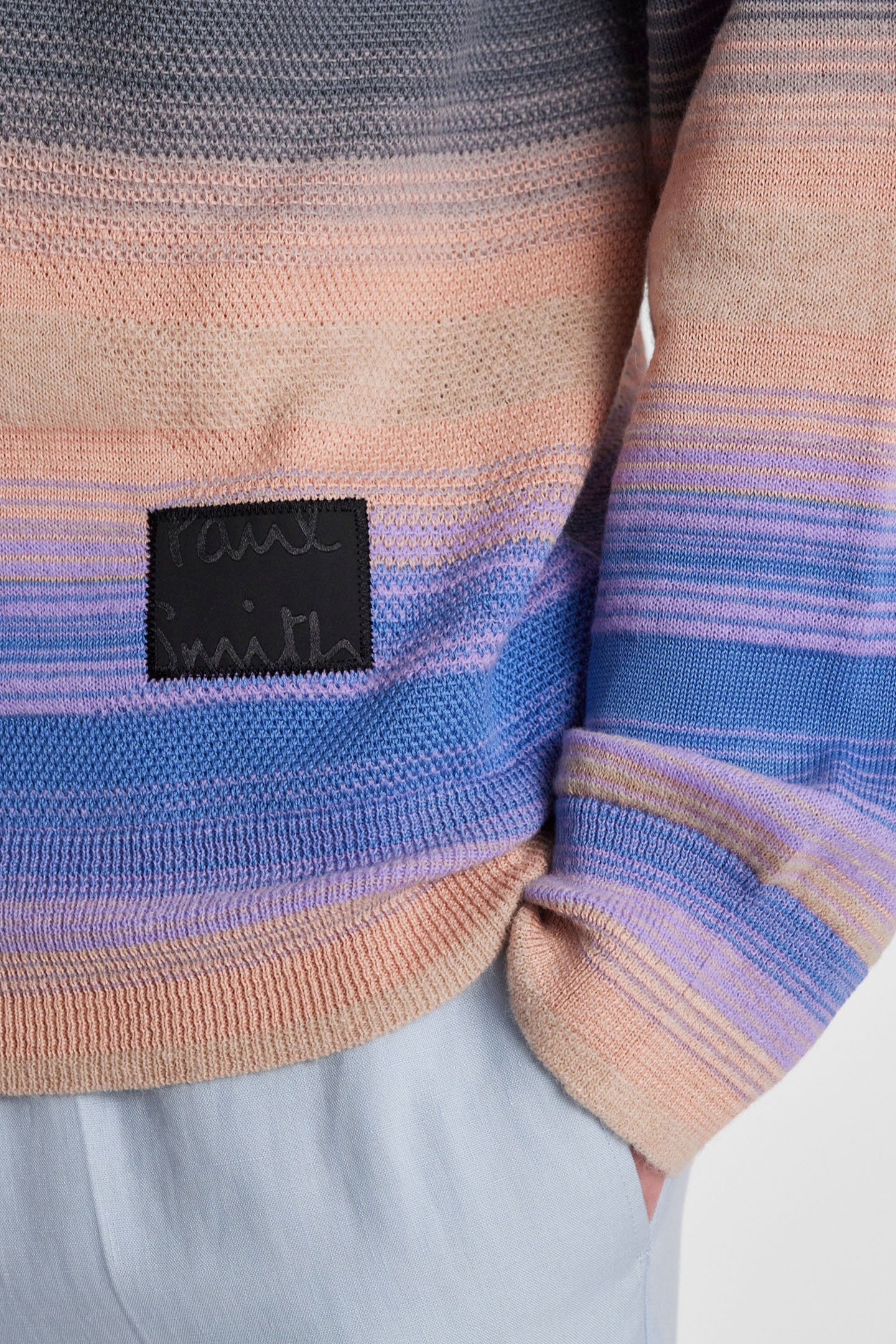 MENS SWEATER CREW NECK BLUE 6