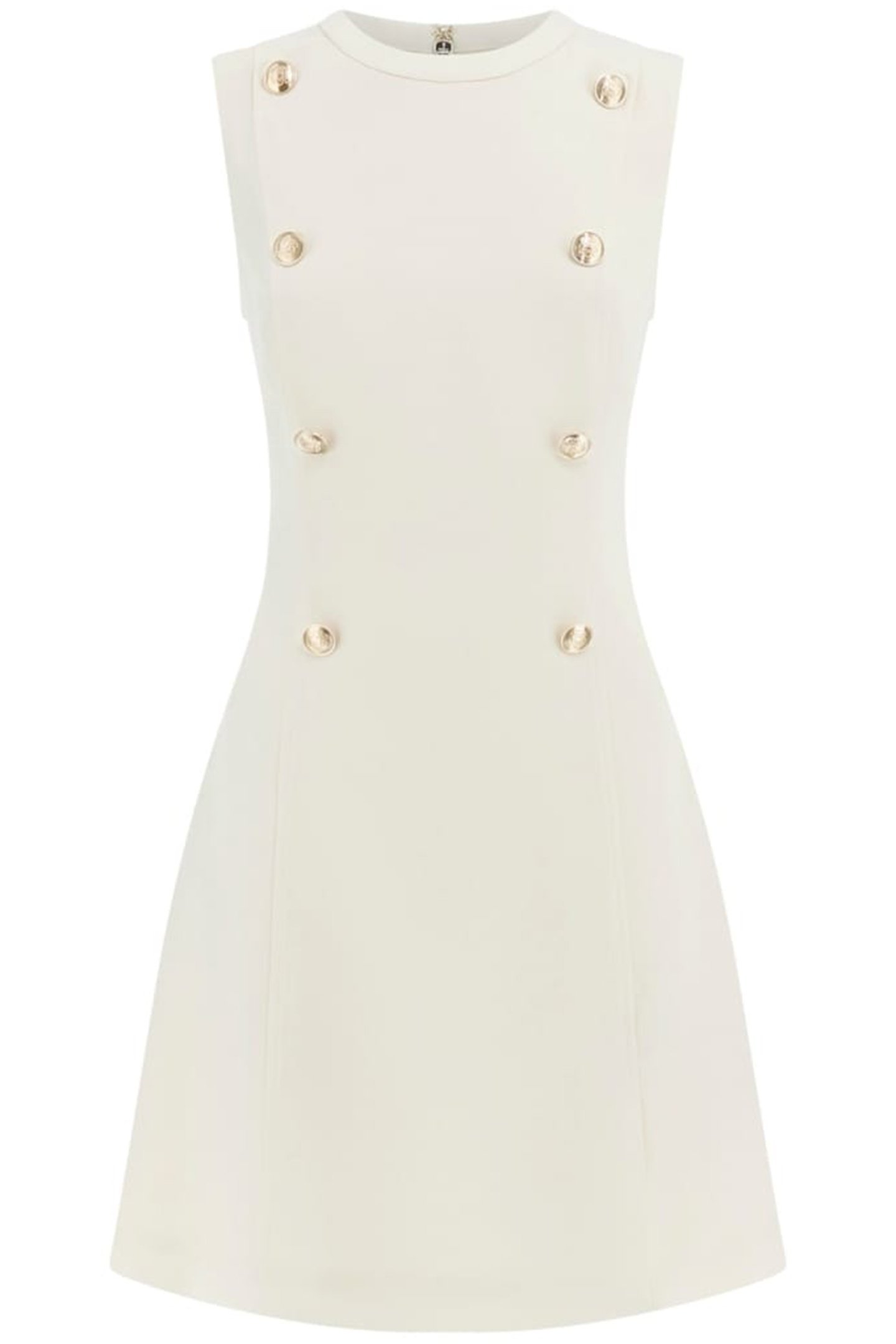 LEILA DRESS EGGSHELL ECRU 4