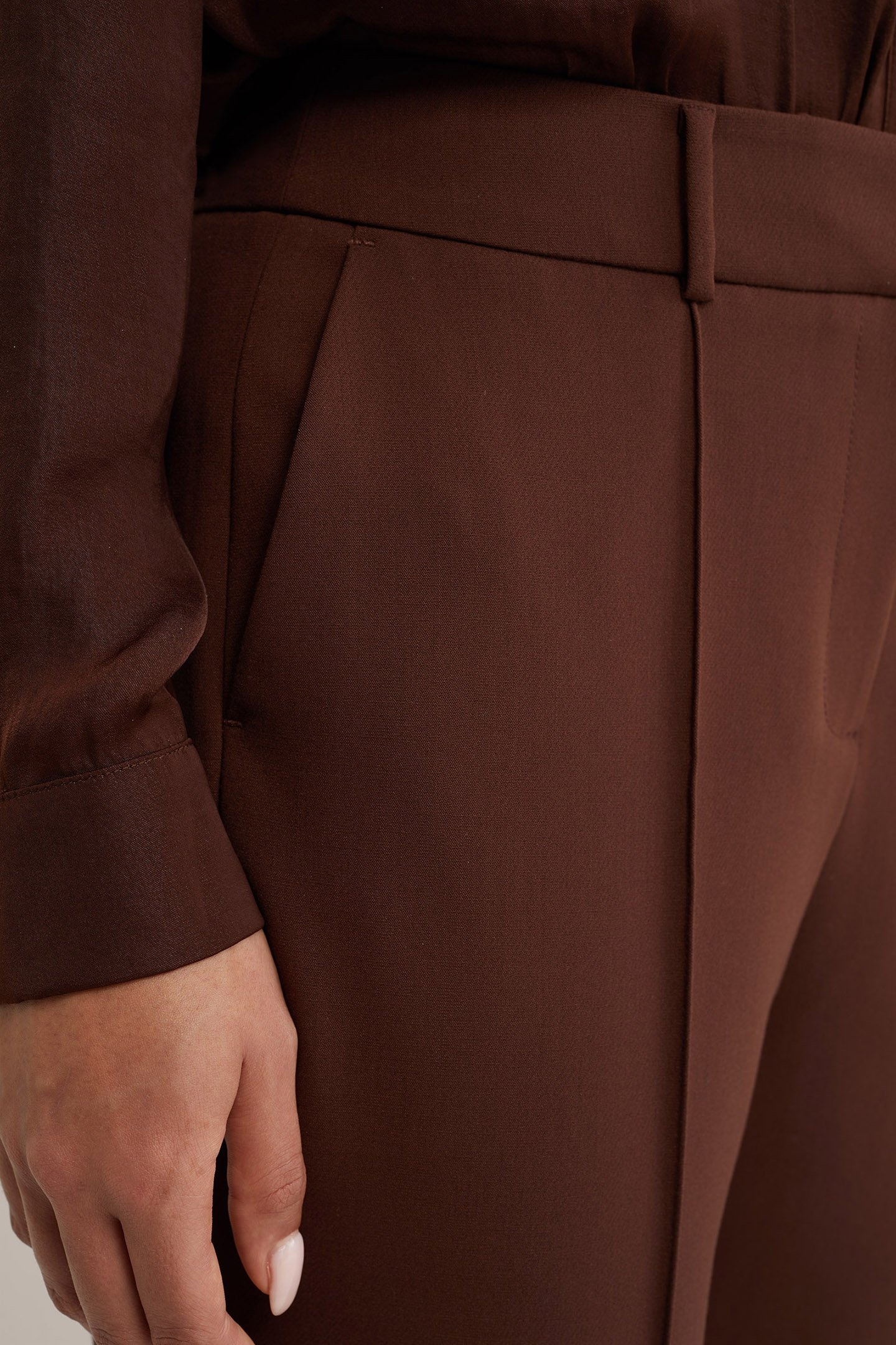 TROUSER DARK BROWN 5