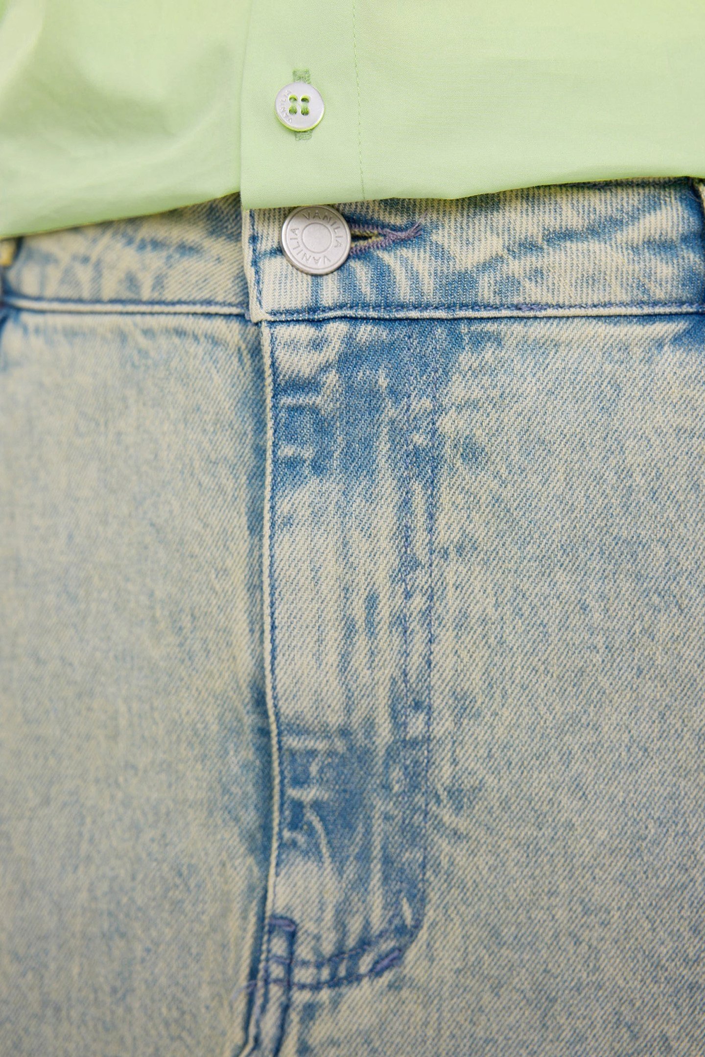 TINDED DNM LONG SKIRT HEAVY TINTED 5