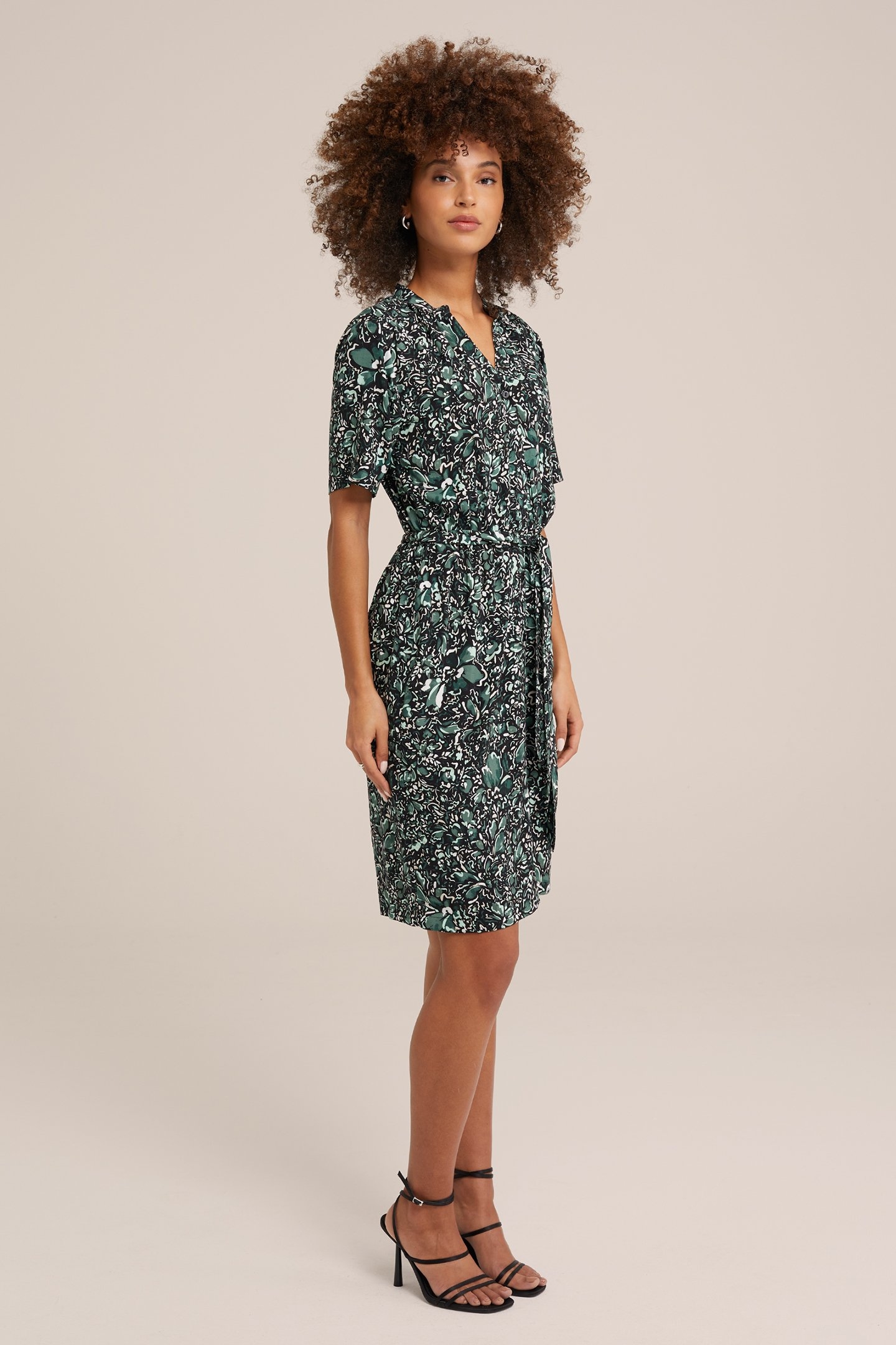 DRESS SHORT DARK GREEN 4