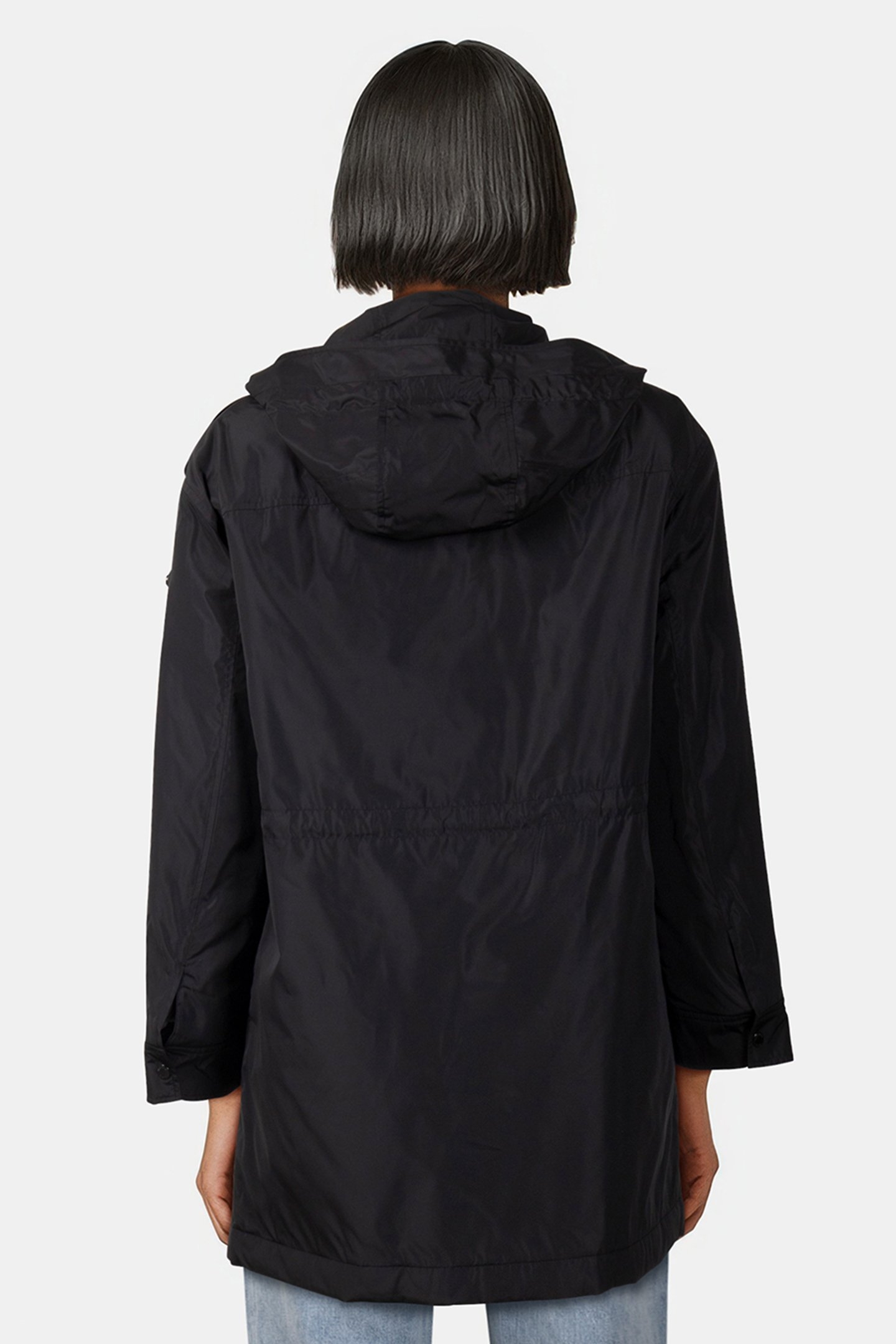 LT FILLED OVERSIZE ANORAK BLACK 2