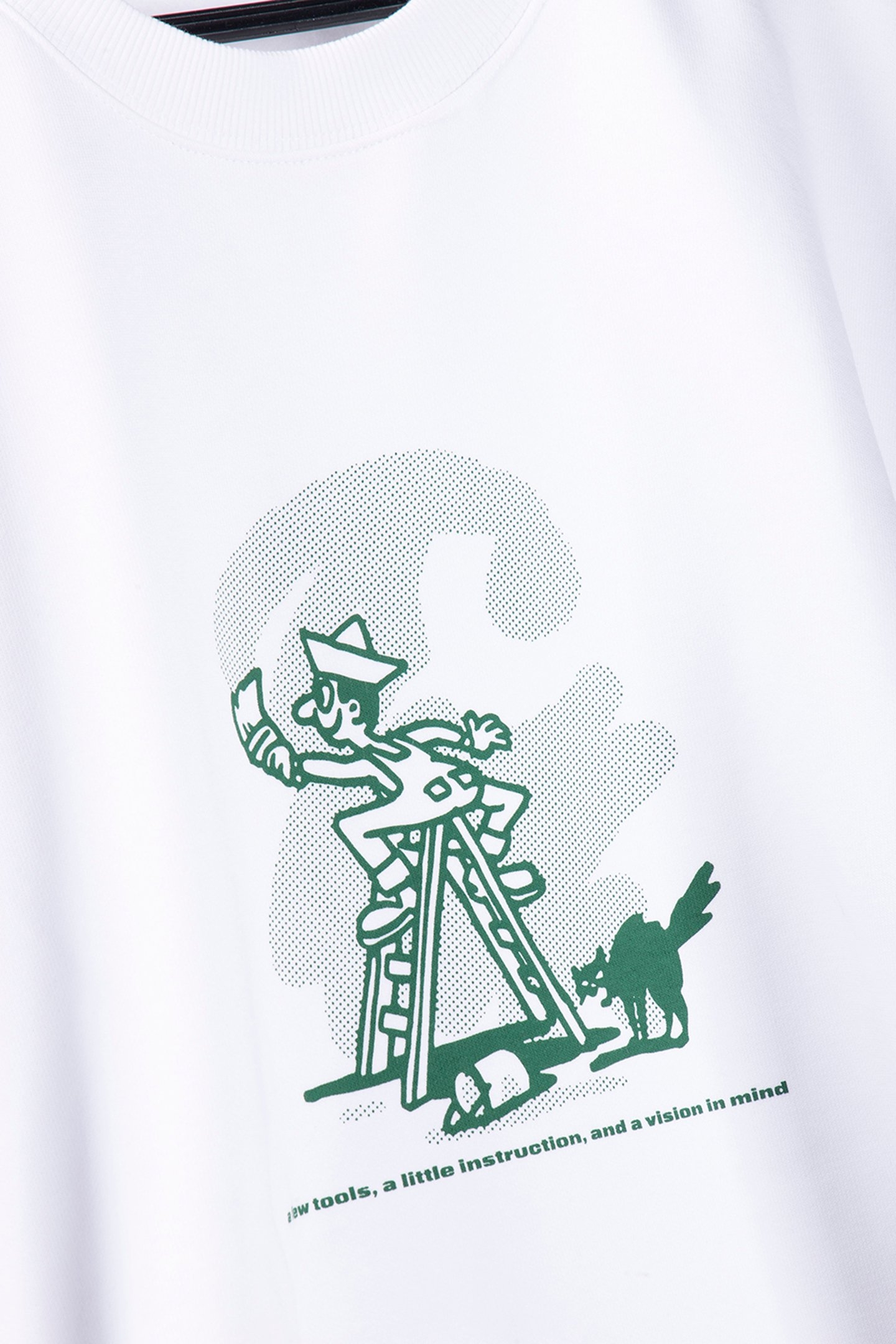 CARHARTT – LUCKY PAINTER SWEATSHIRT WHITE 4