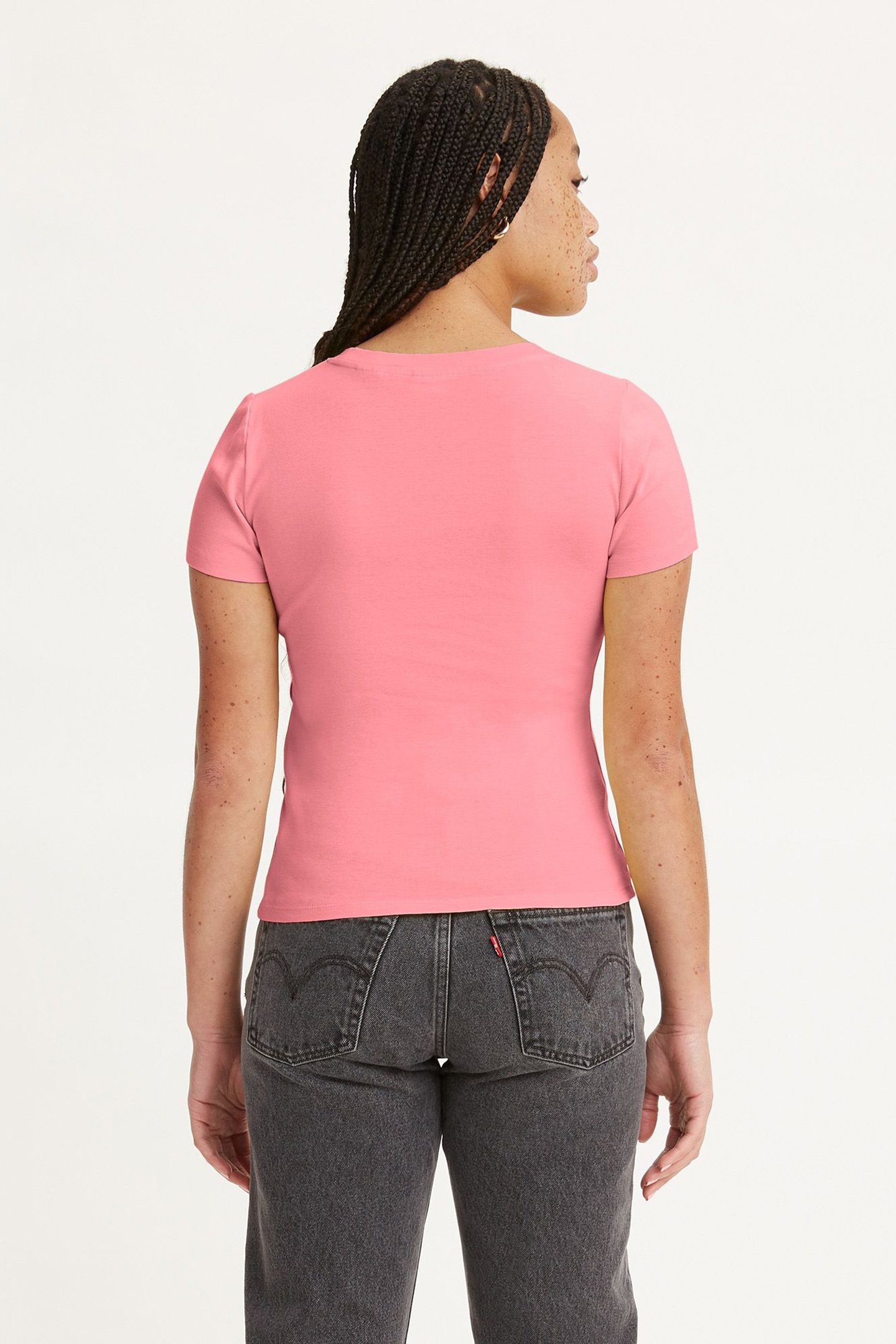 SS RIB BABY TEE TAMELESS ROSE 2