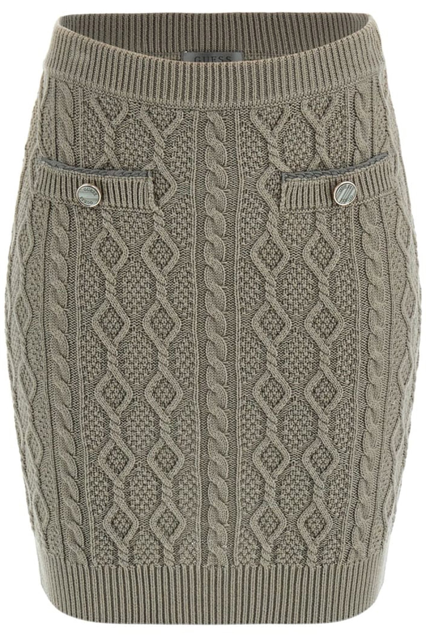 GUESS ECO ISABELLE SKIRT SWTR MOSSY GREEN 4