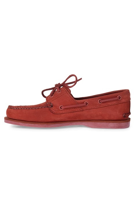 CLASSIC BOAT SHOE DARK RED NUBUCK 3