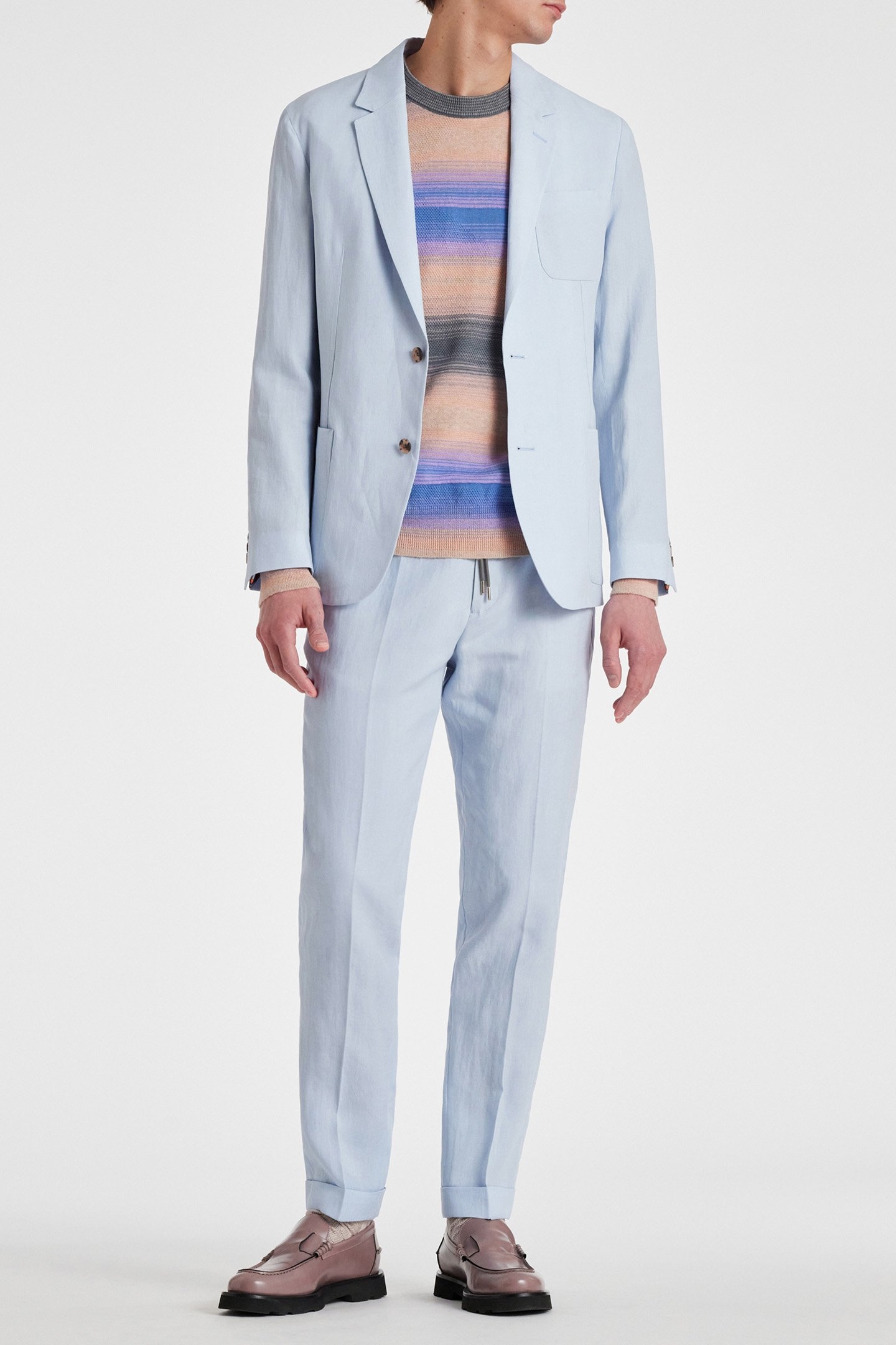 MENS DRAWCORD TROUSER BLUE 3