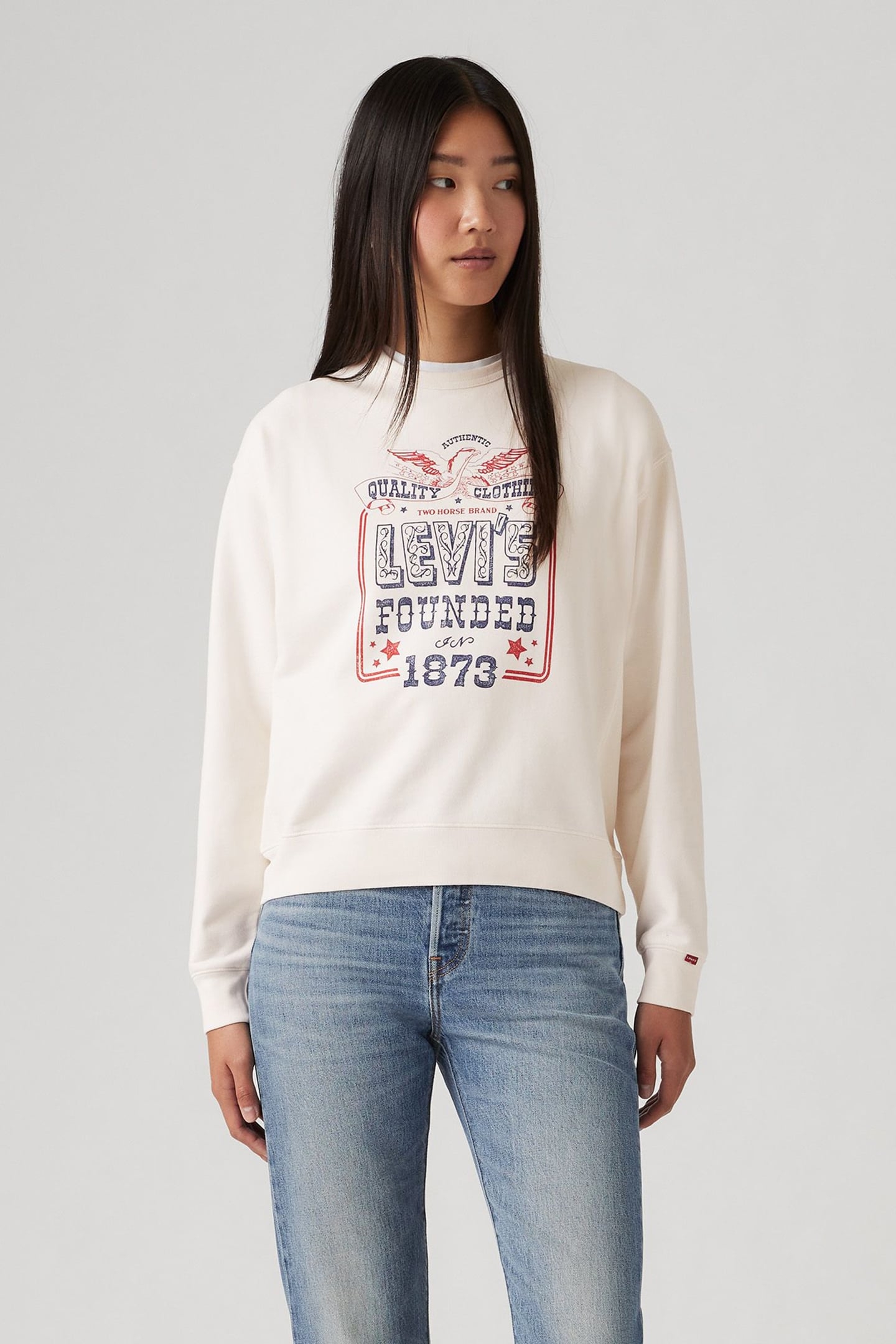 GRAPHIC HERITAGE CREW LEVIS FOUNDED IN 1873 1