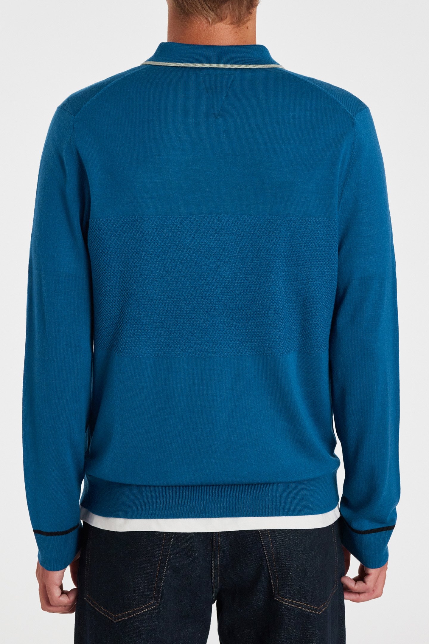 CARDIGAN ZIP THRU COBALT BLUE 2