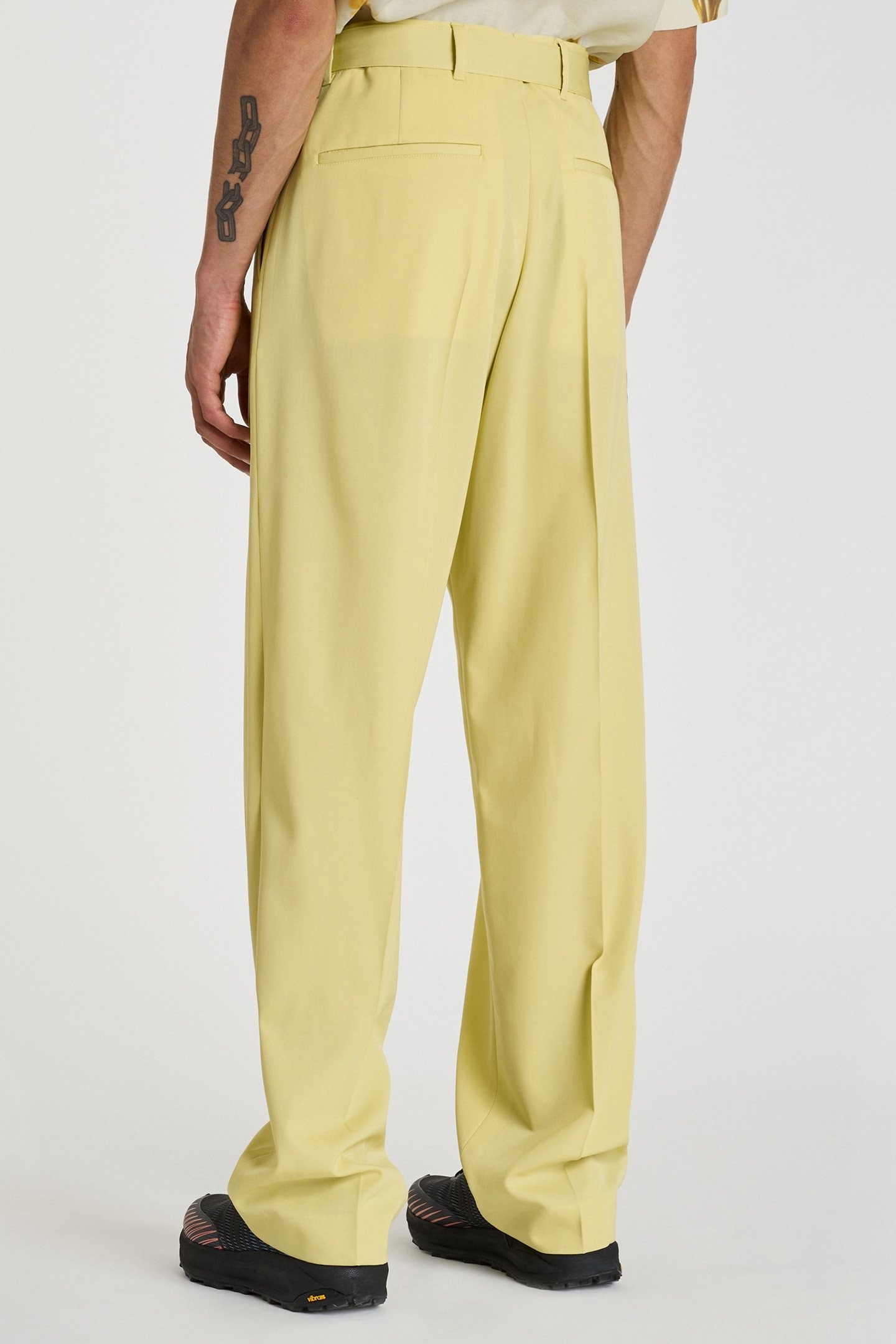 GENTS TROUSER ACID YELLOW 2