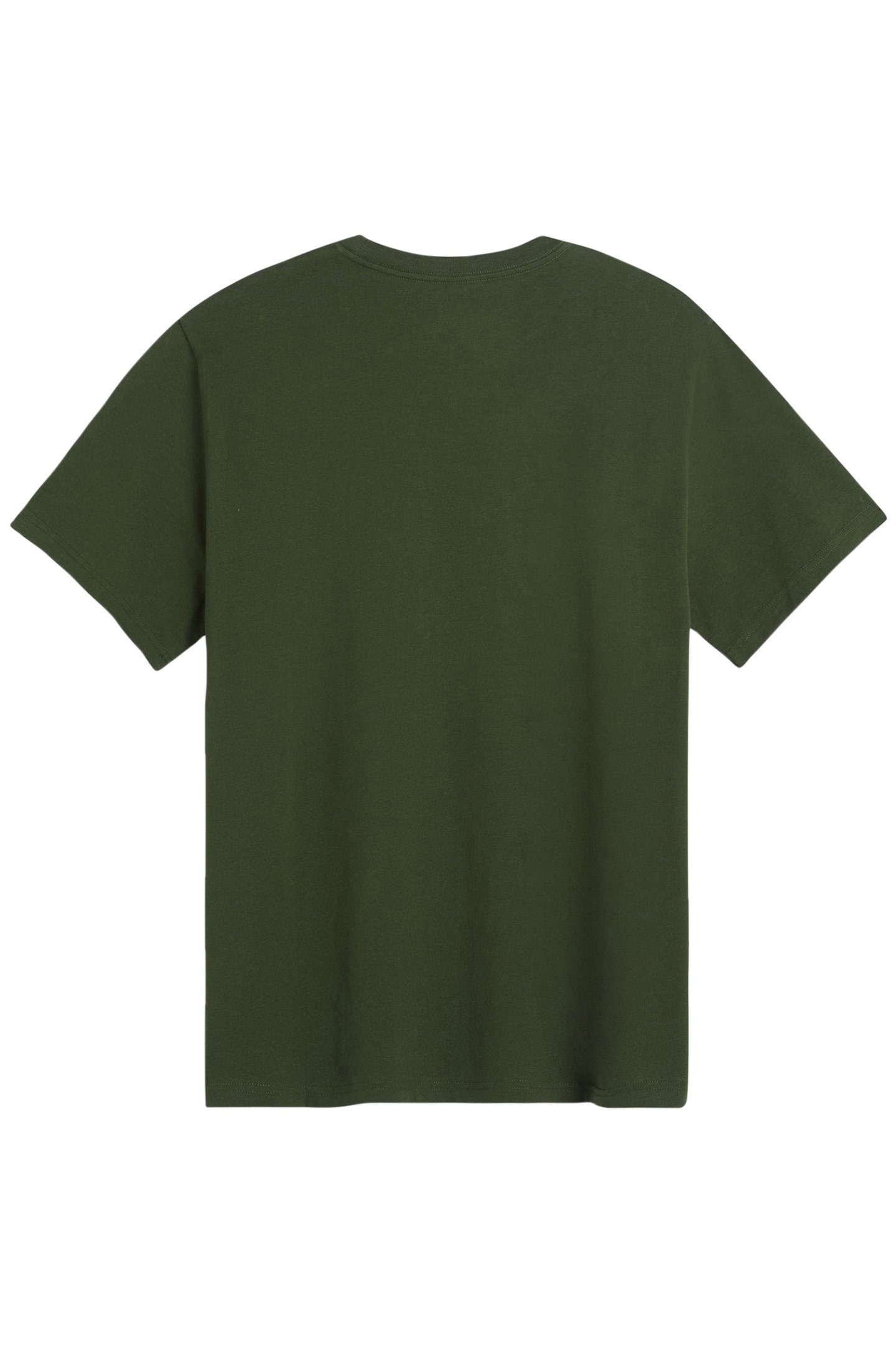 SS RELAXED FIT TEE SERIF LOGO KOMBU GREEN 4