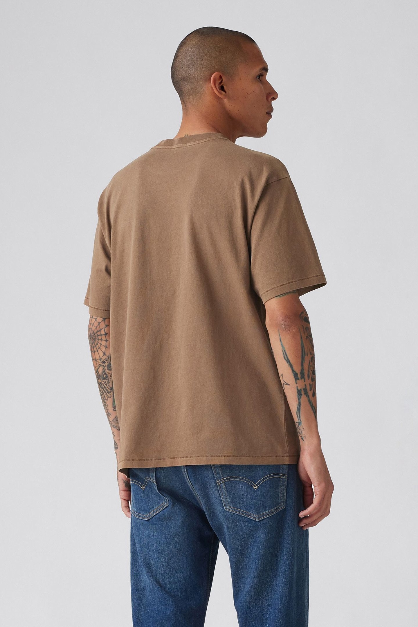 RED TAB VINTAGE TEE GARMENT DYE RAIN DRUM 2