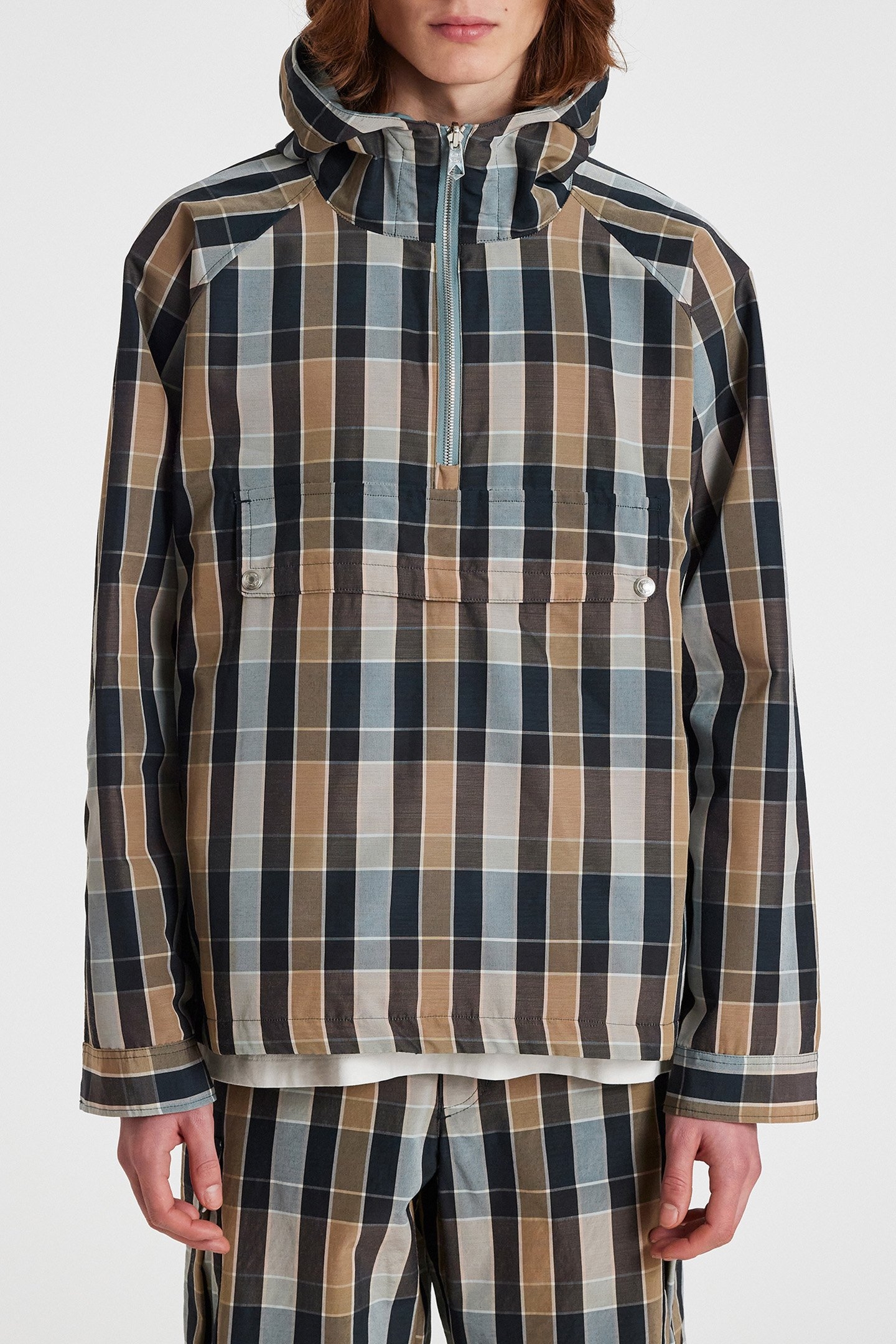 MENS POP CAGOULE BLUE 3