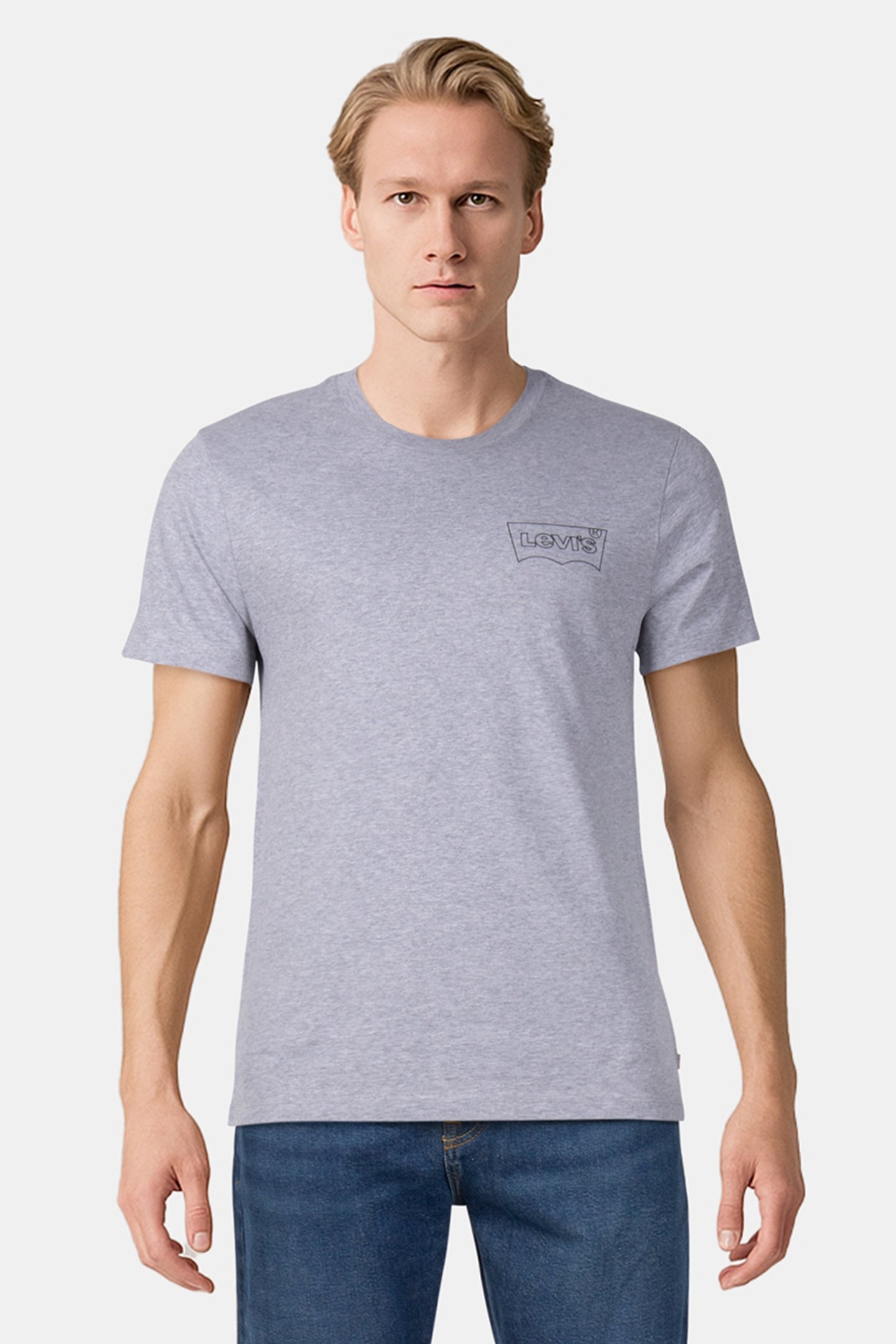 LSEGRAPHIC CREWNECK TE OUTLINE BW BLACK 1