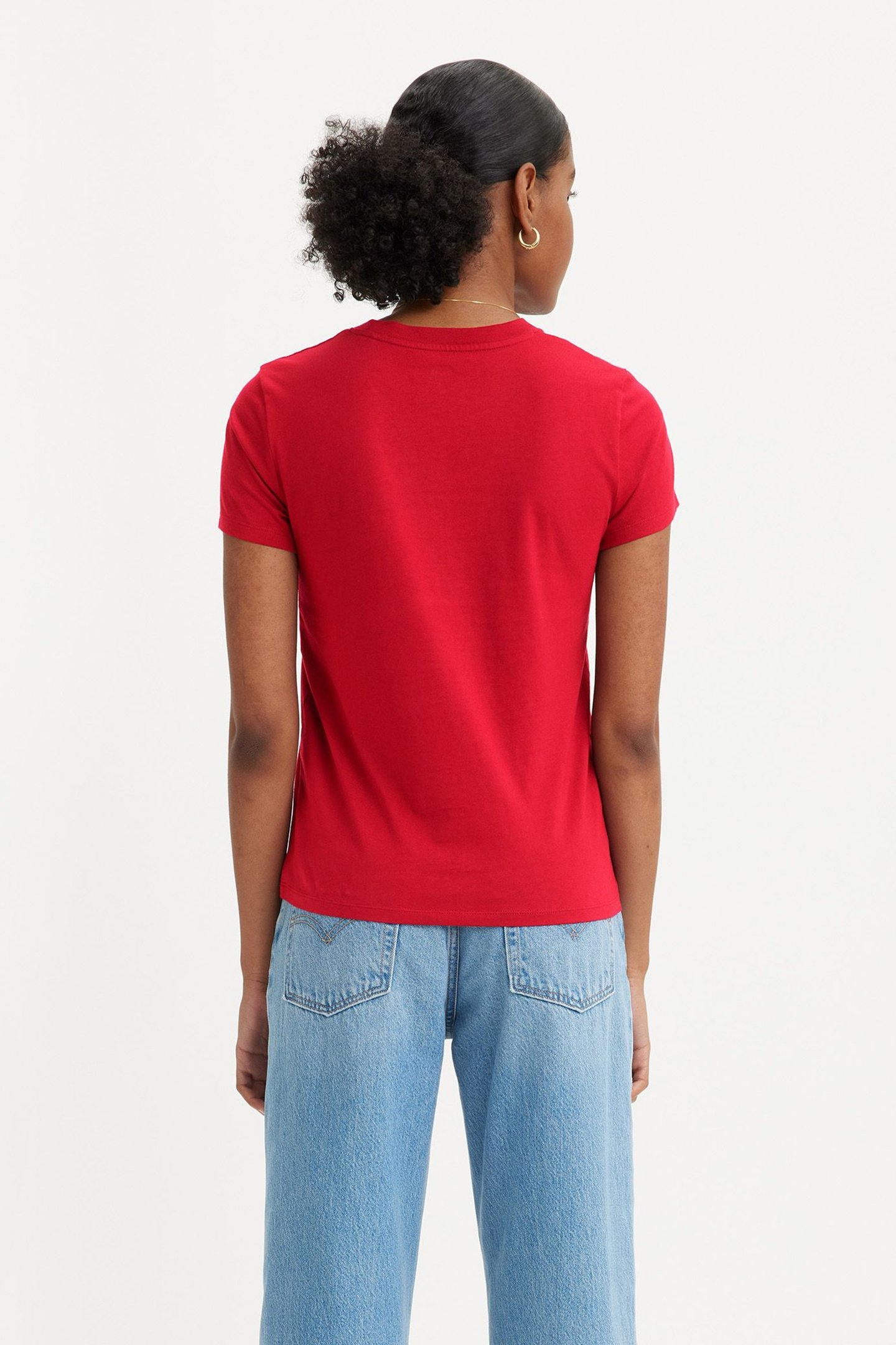 PERFECT TEE SCRIPT RED COTTON 2
