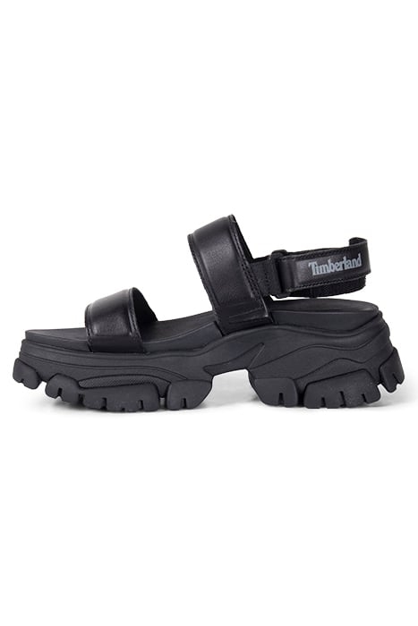 ADLEY WAY SANDAL BACKSTRAP SANDAL JET BLACK 3