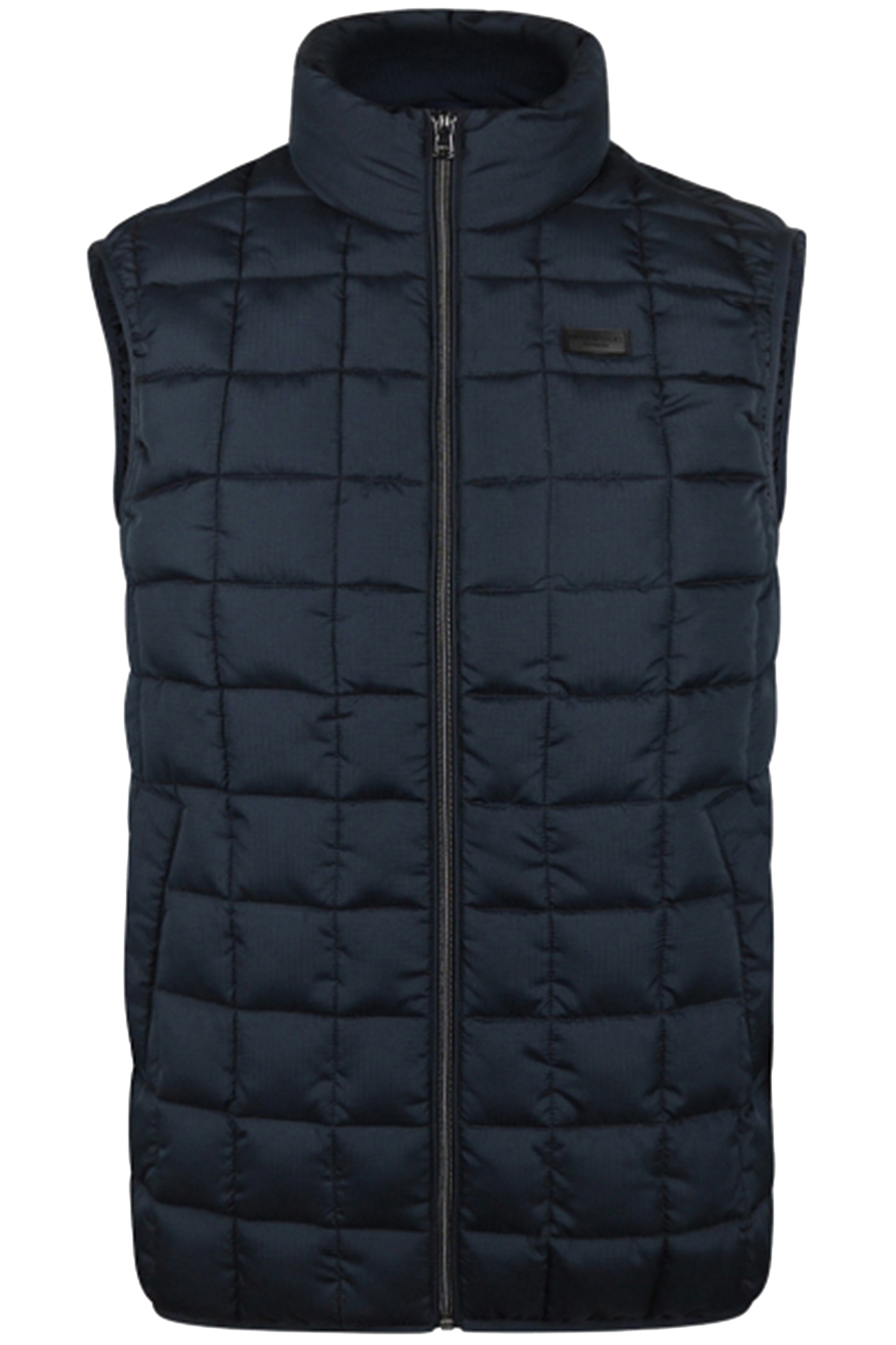 QUILTED BODYWARMER NAVY 2