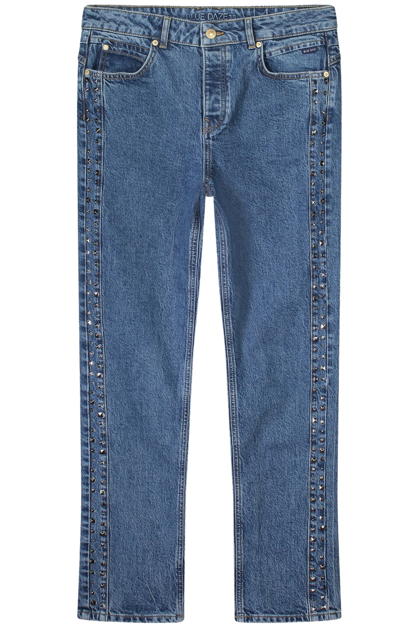 MOMS FIT JEANS INDIGO COTTON LYOCELL BLUES 3