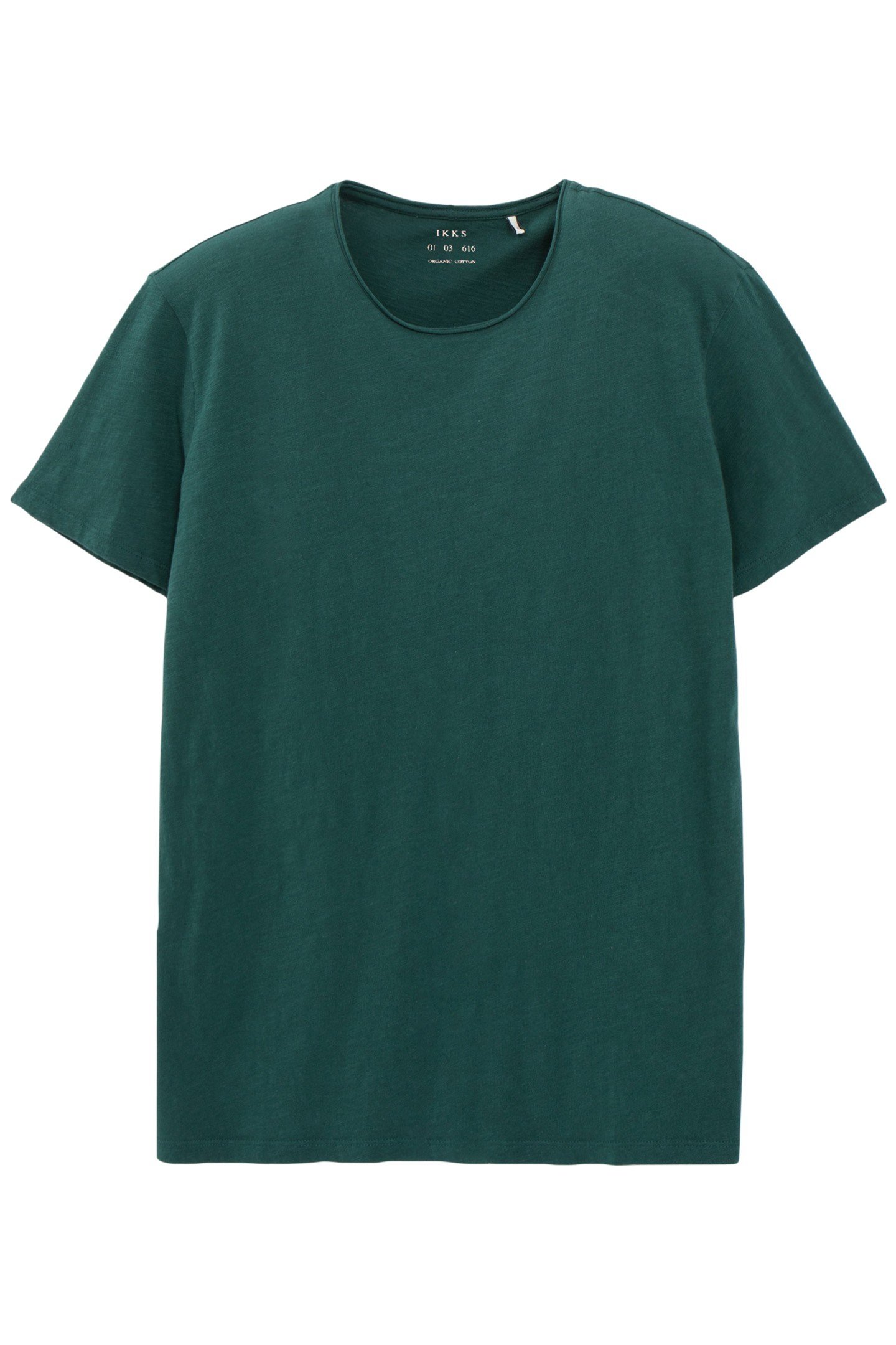 FIR ORGANIC COTTON ESSENTIAL ROUND-NECK T-SHIRT 3