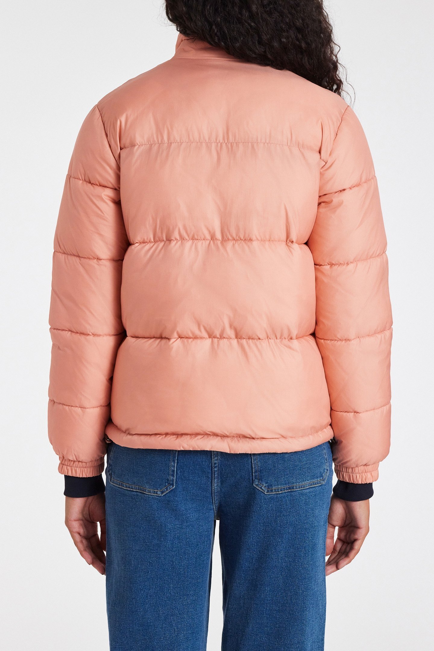 FIBRE DOWN JACKET POWDER PINK 2