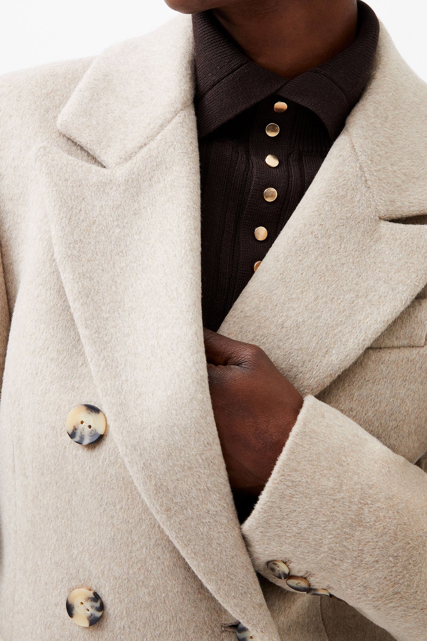 ADELE FELT COAT BEIGE 4