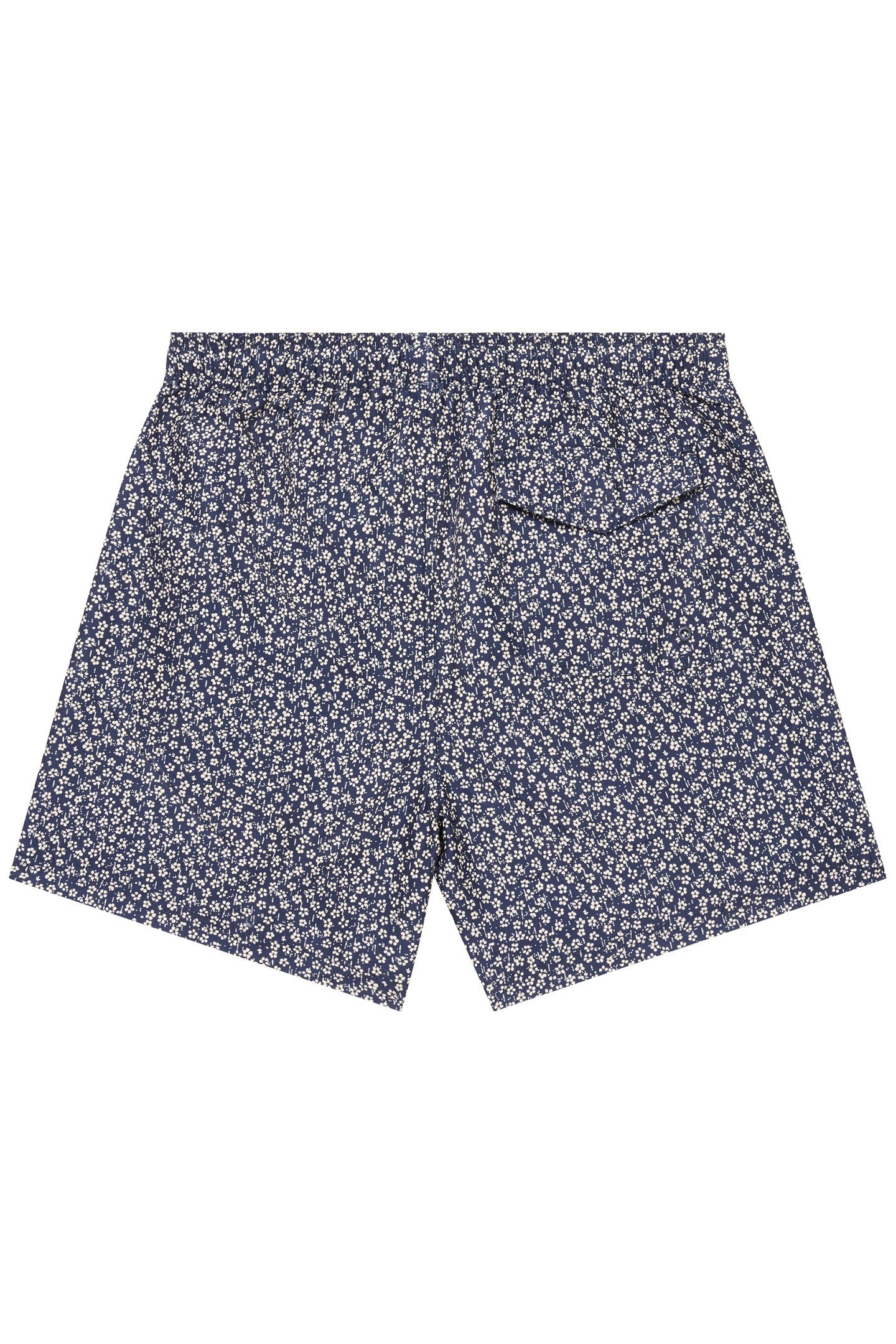 MARINE FLORAL SWIM SHORTS MARINE/SALT 2