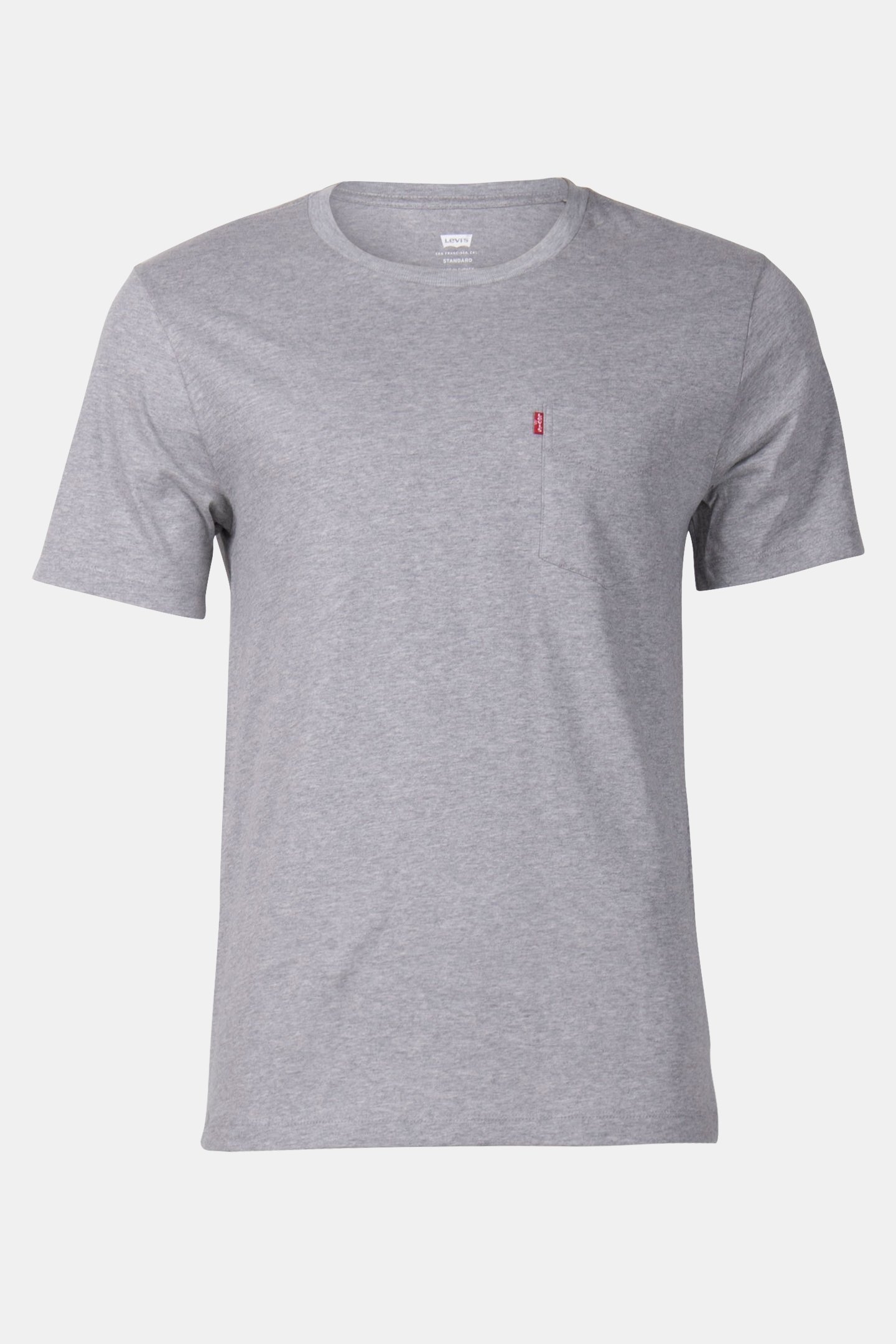 LSESS CLASSIC POCKET TEE MID TONE GREY 3