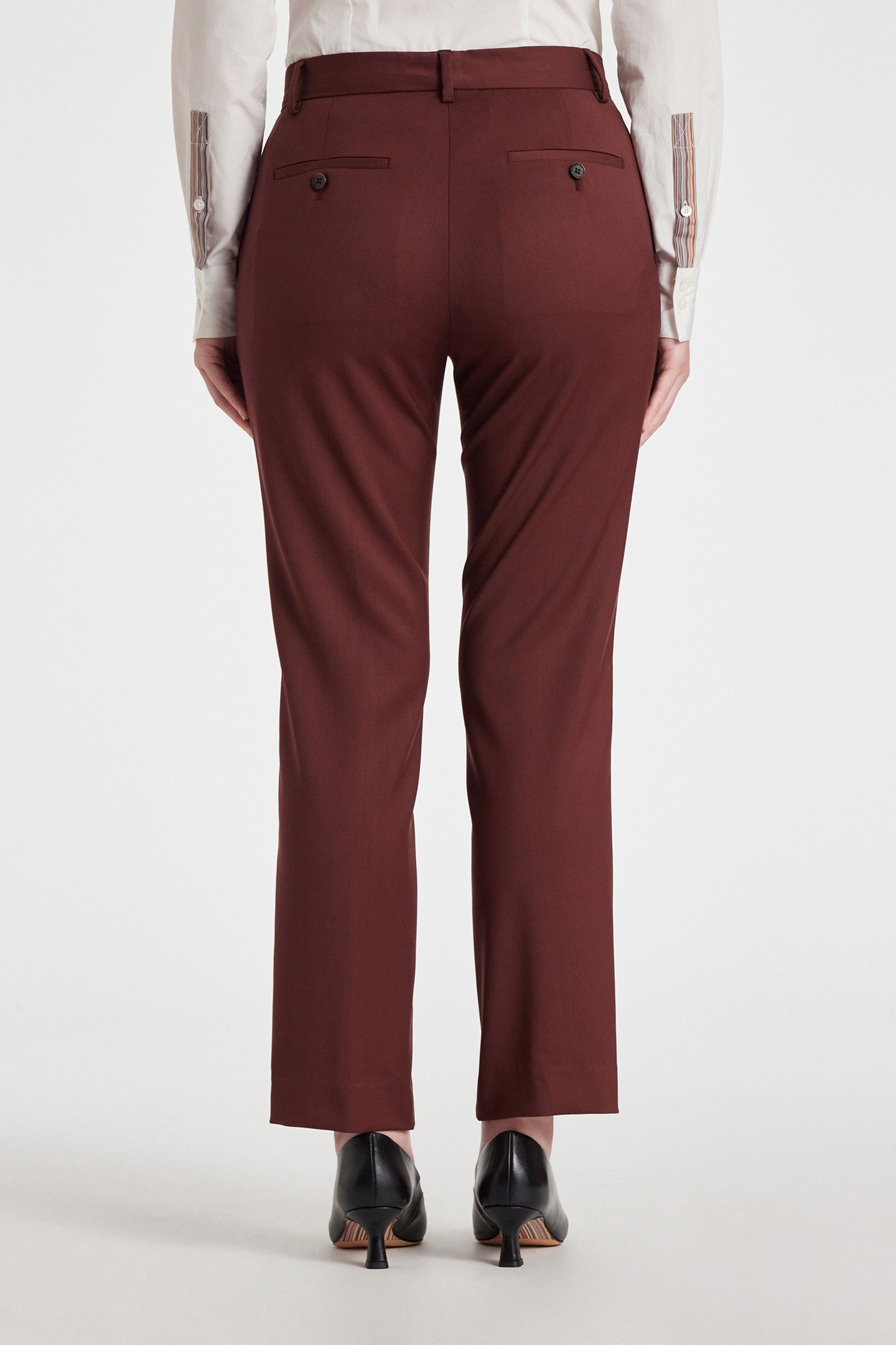 TROUSERS BURGUNDY/BORDE 2